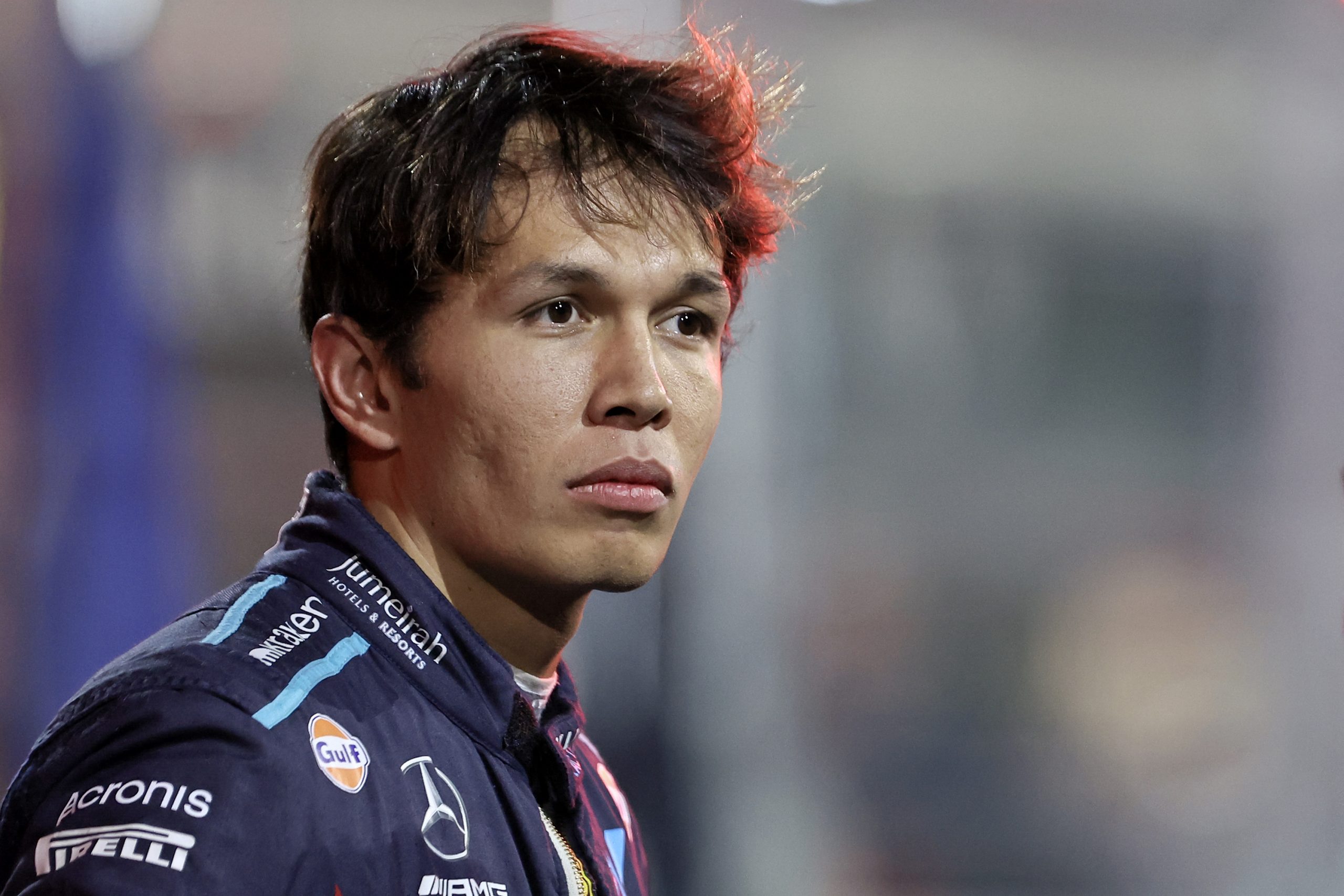 Alexander Albon of Thailand and Williams Racing.