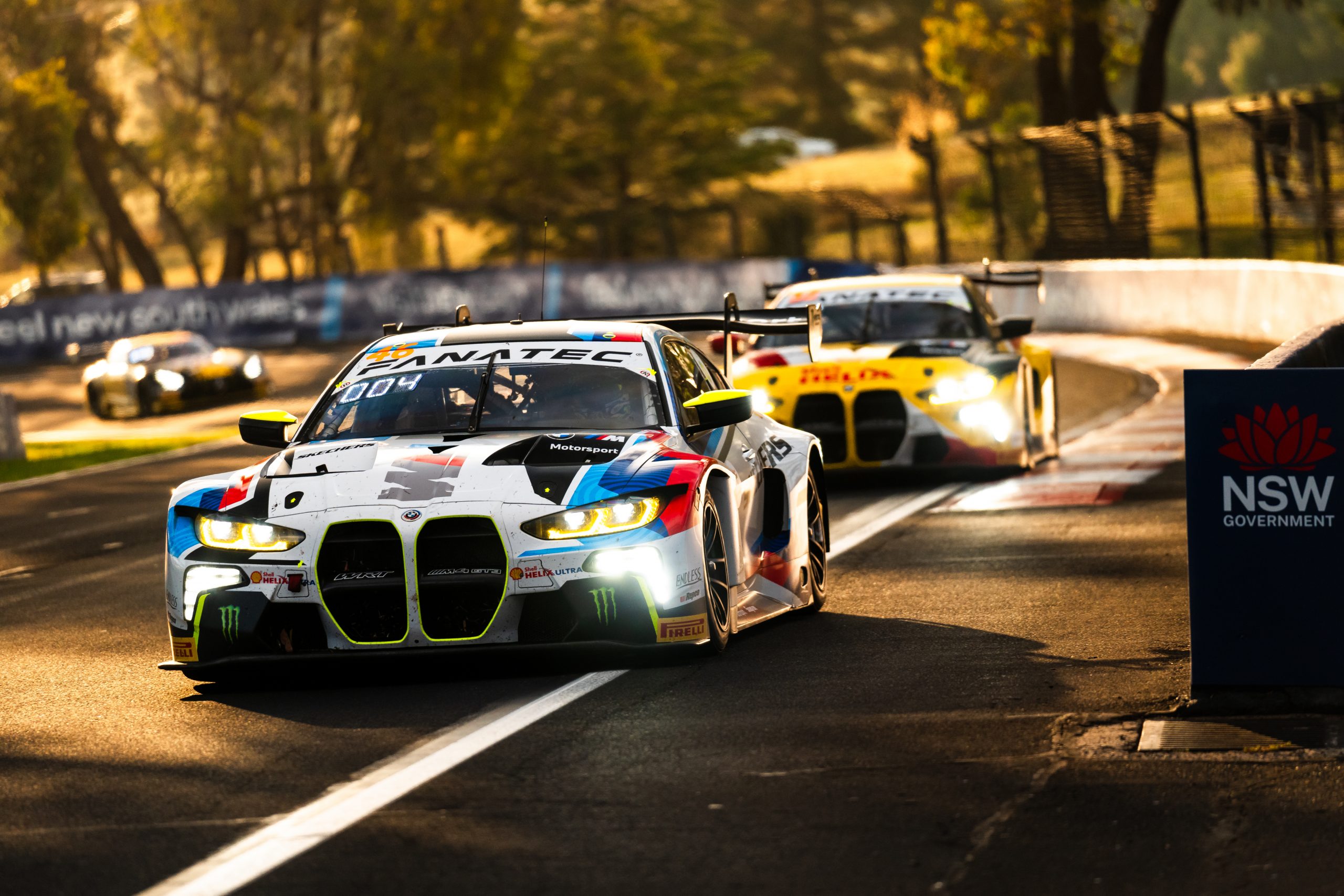 Maxime Martin drives the #46 WRT BMW during the 2024 Bathurst 12 Hour Race at Mount Panorama on February 18, 2024 in Bathurst, Australia. (Photo by Daniel Kalisz/Getty Images)