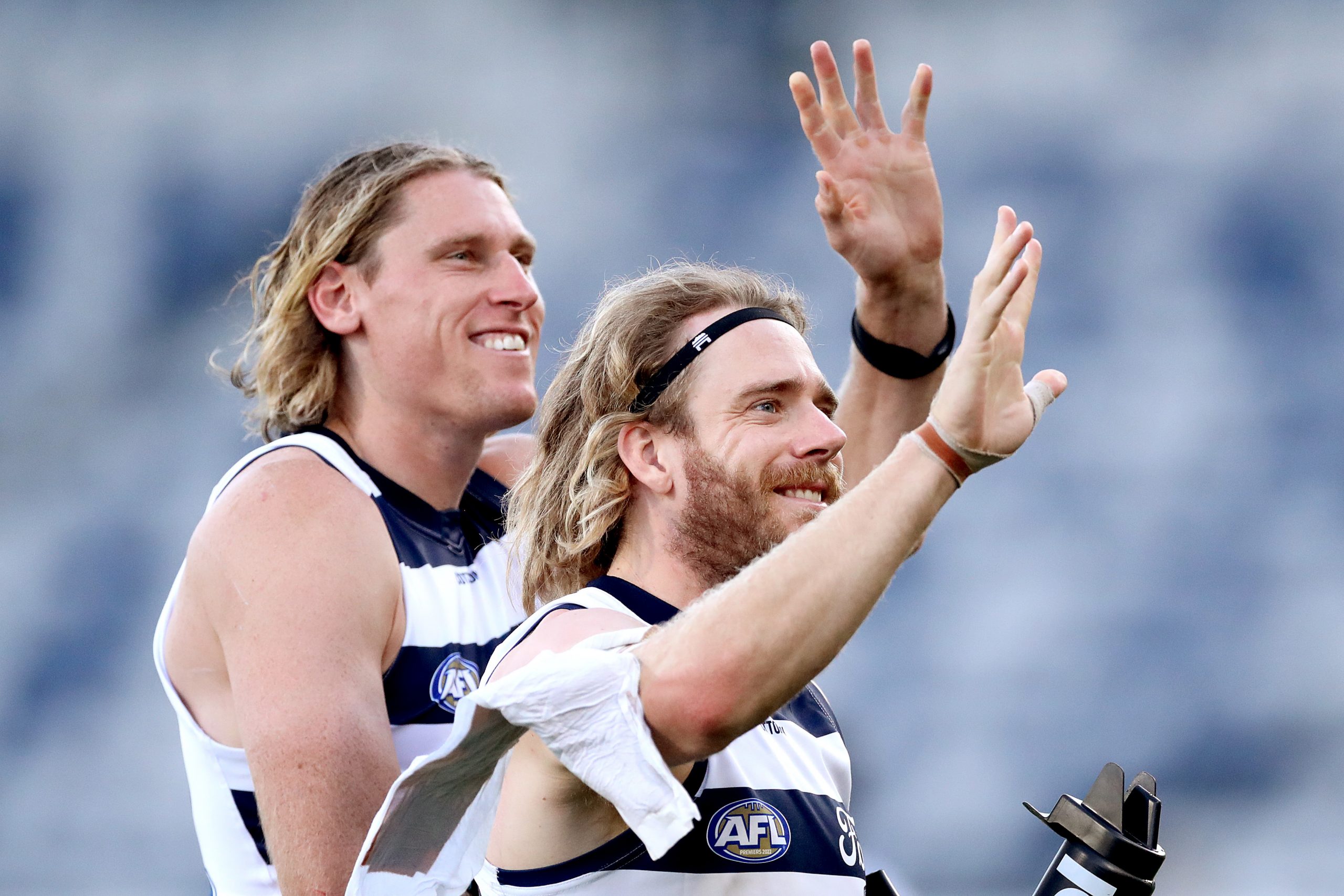 Mark Blicavs says he'll attempt to fill the hole left by star midfielder Cam Guthrie who is out injured.