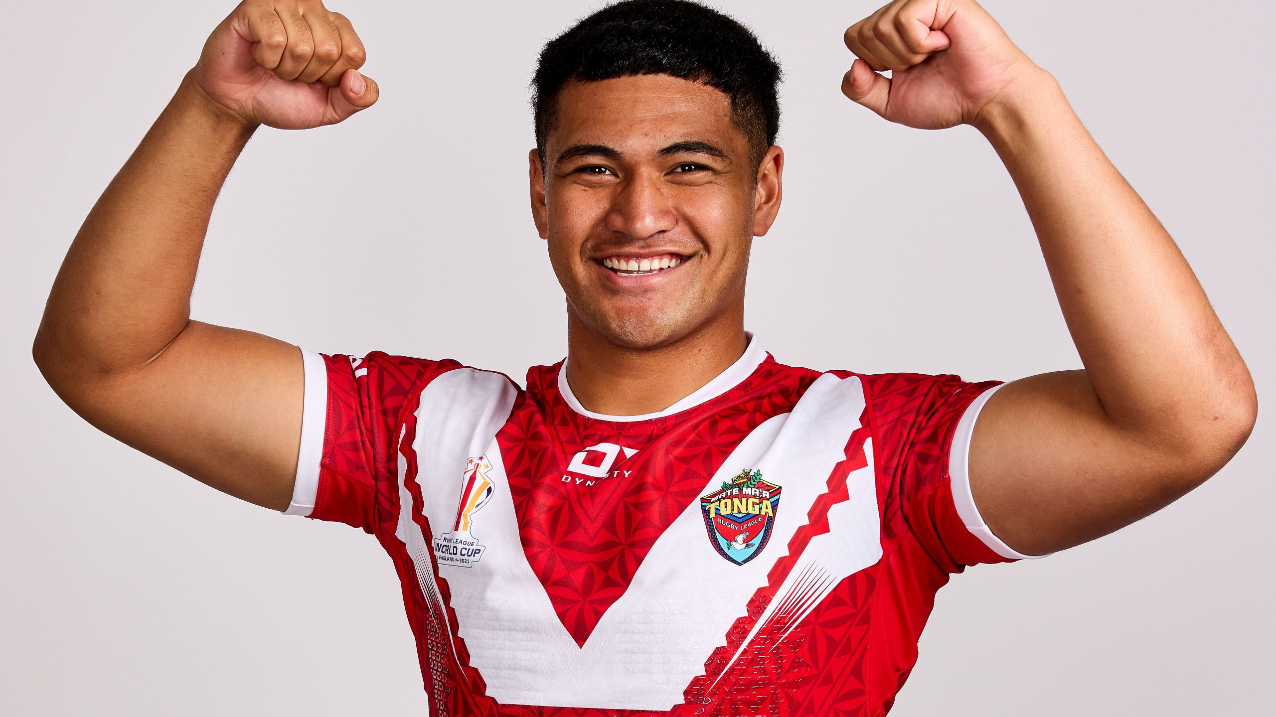 Young halfback Isaiya Katoa of Tonga has big raps on him.