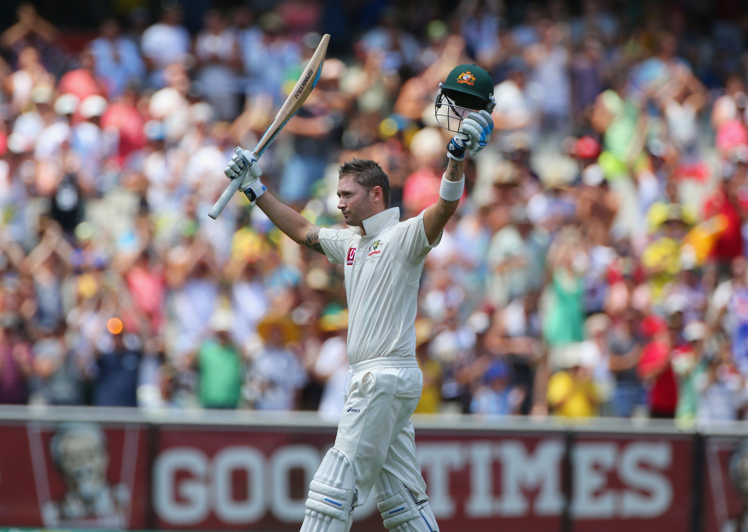 Michael Clarke at the SCG in 2012.