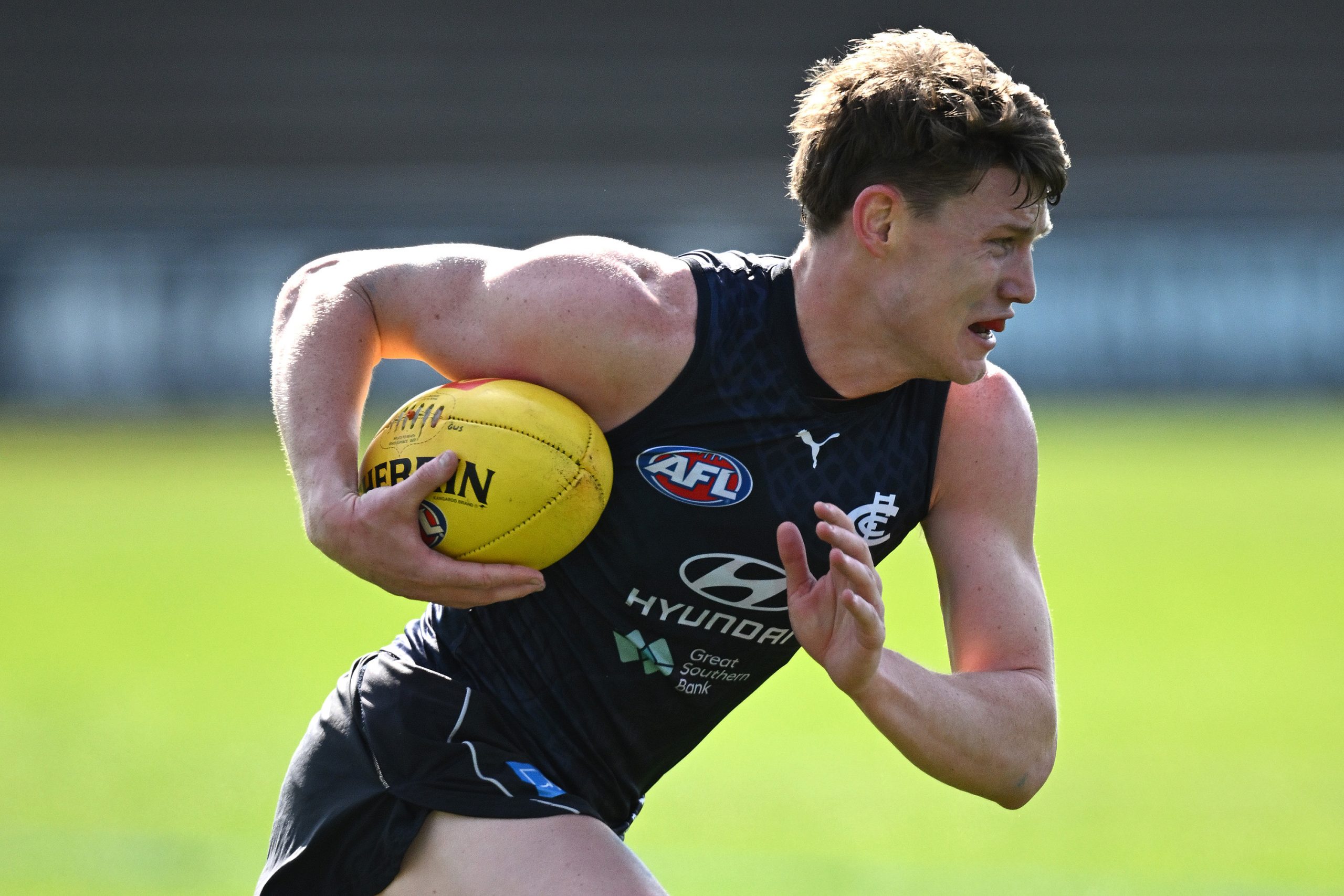 Sam Walsh has been taking his recovery from back pain slow.