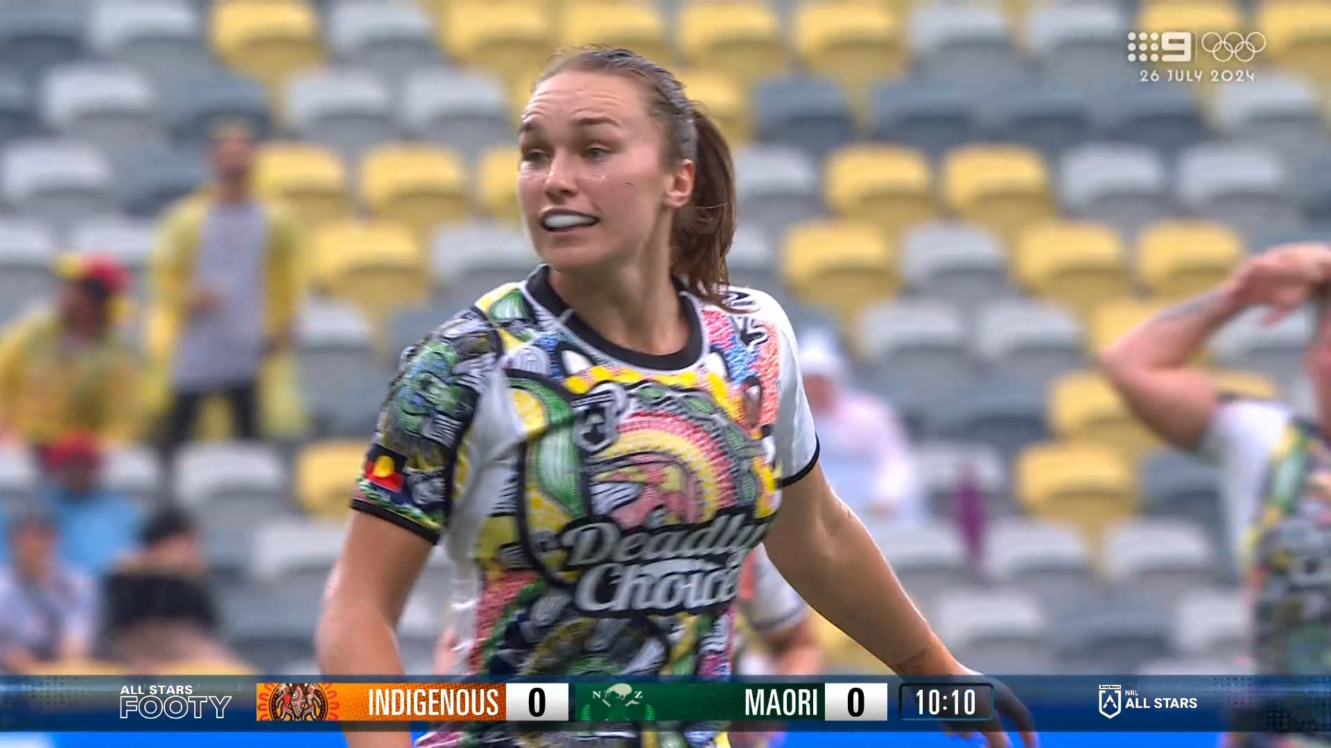 Indigenous star's pinpoint 40/20