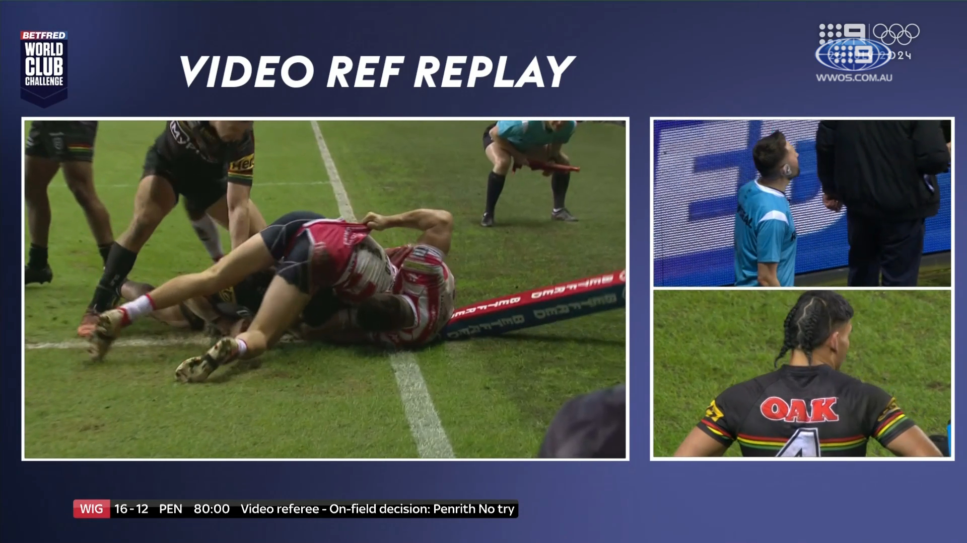 Panthers denied match-winning try at the death