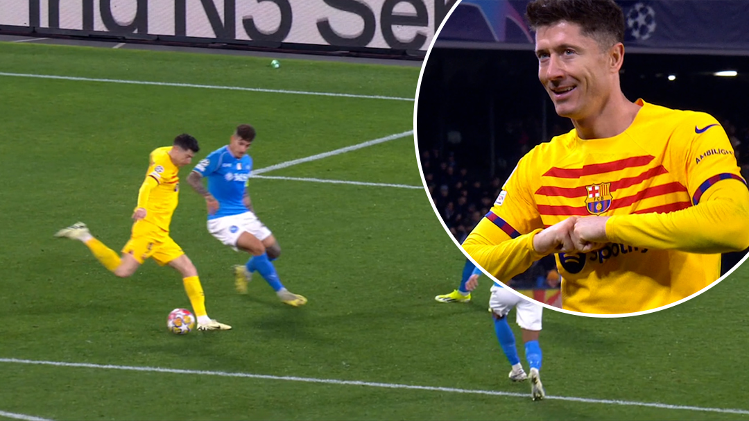 Lewandowski's 'world class' finish