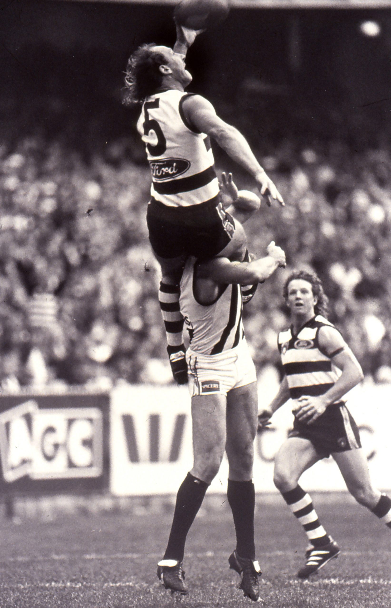 Gary Ablett suffered multiple head knocks during his playing career.
