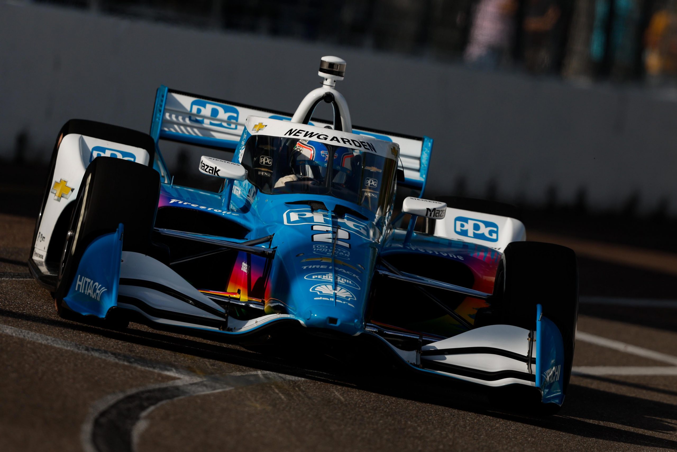 Josef Newgarden won the IndyCar Series opener on the streets of St Petersburg.