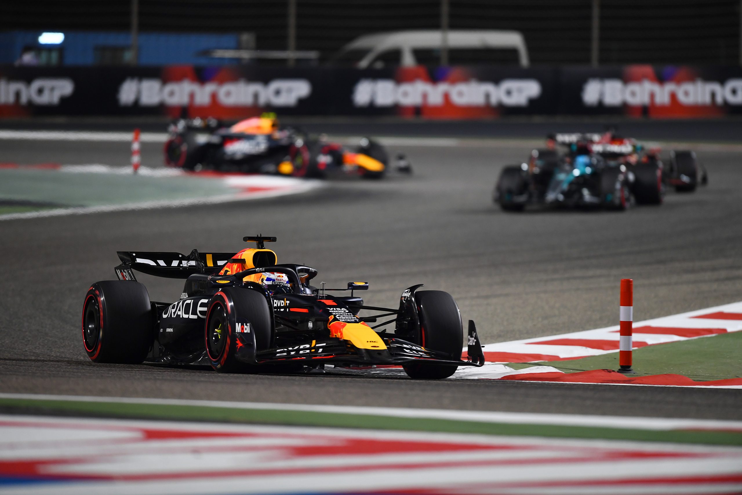 Max Verstappen during the Bahrain Grand Prix.