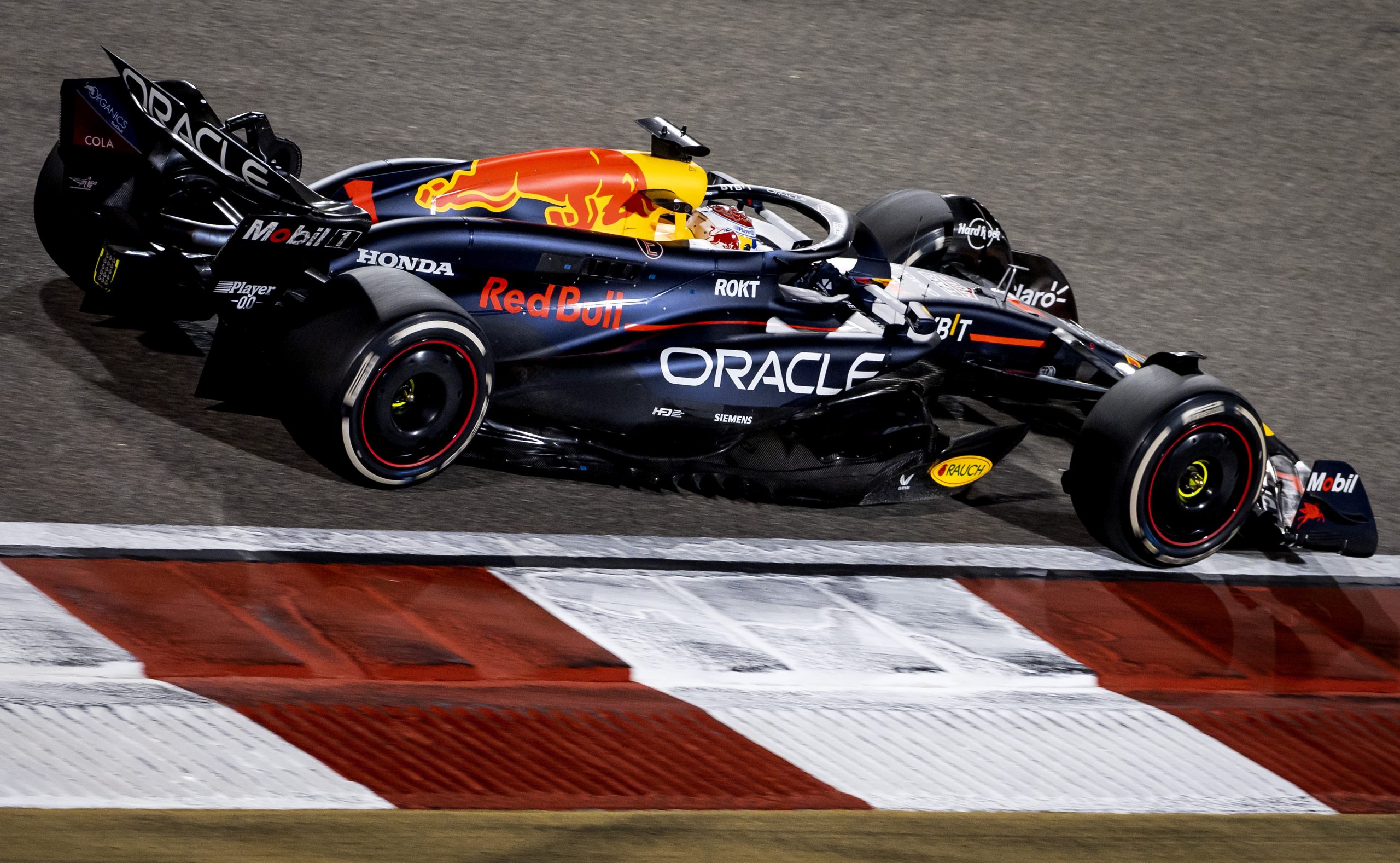 Max Verstappen (Red Bull Racing) during the Bahrain Grand Prix. ANP REMKO DE WAAL (Photo by ANP via Getty Images)