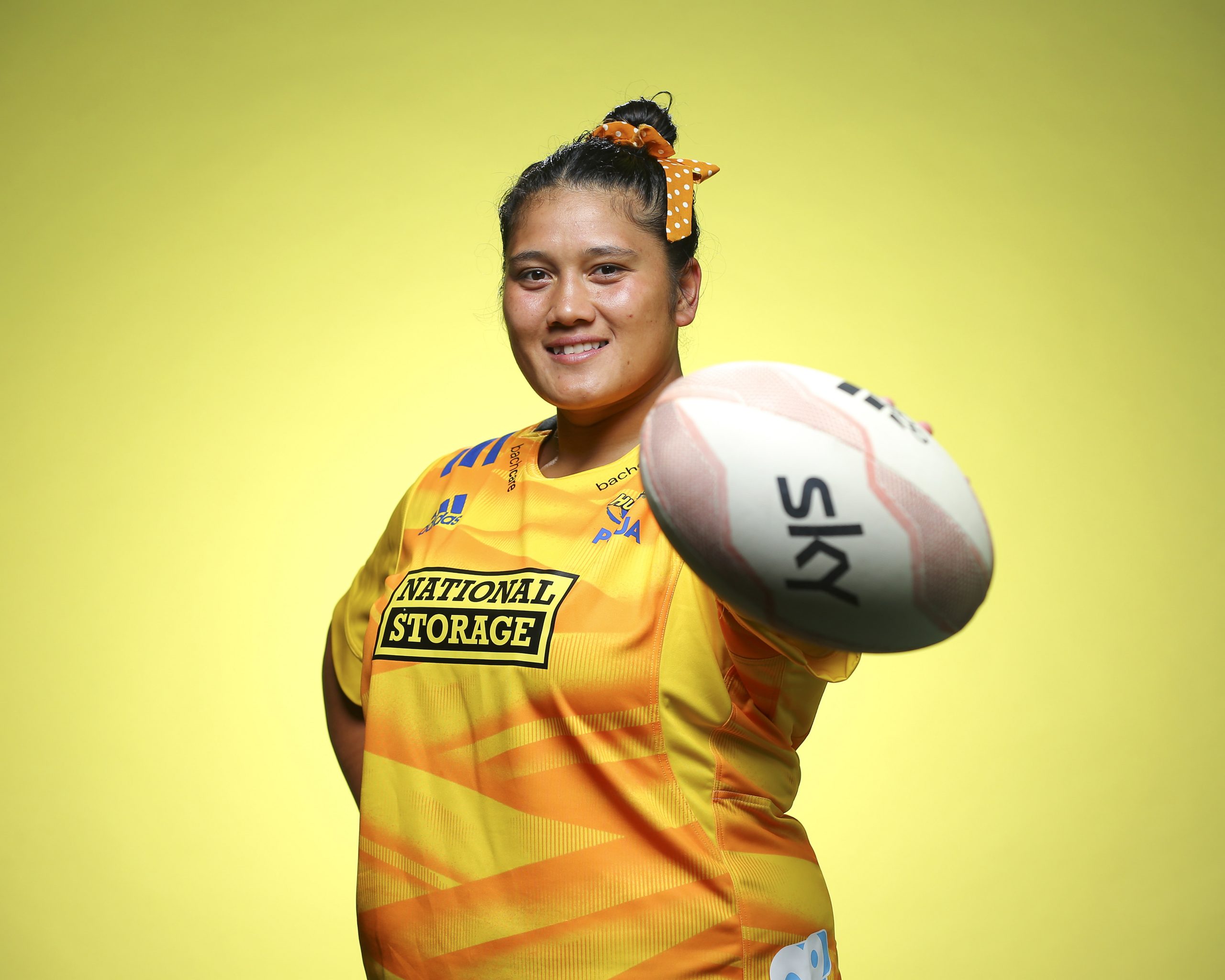 Hurricanes prop Leilani Perese.