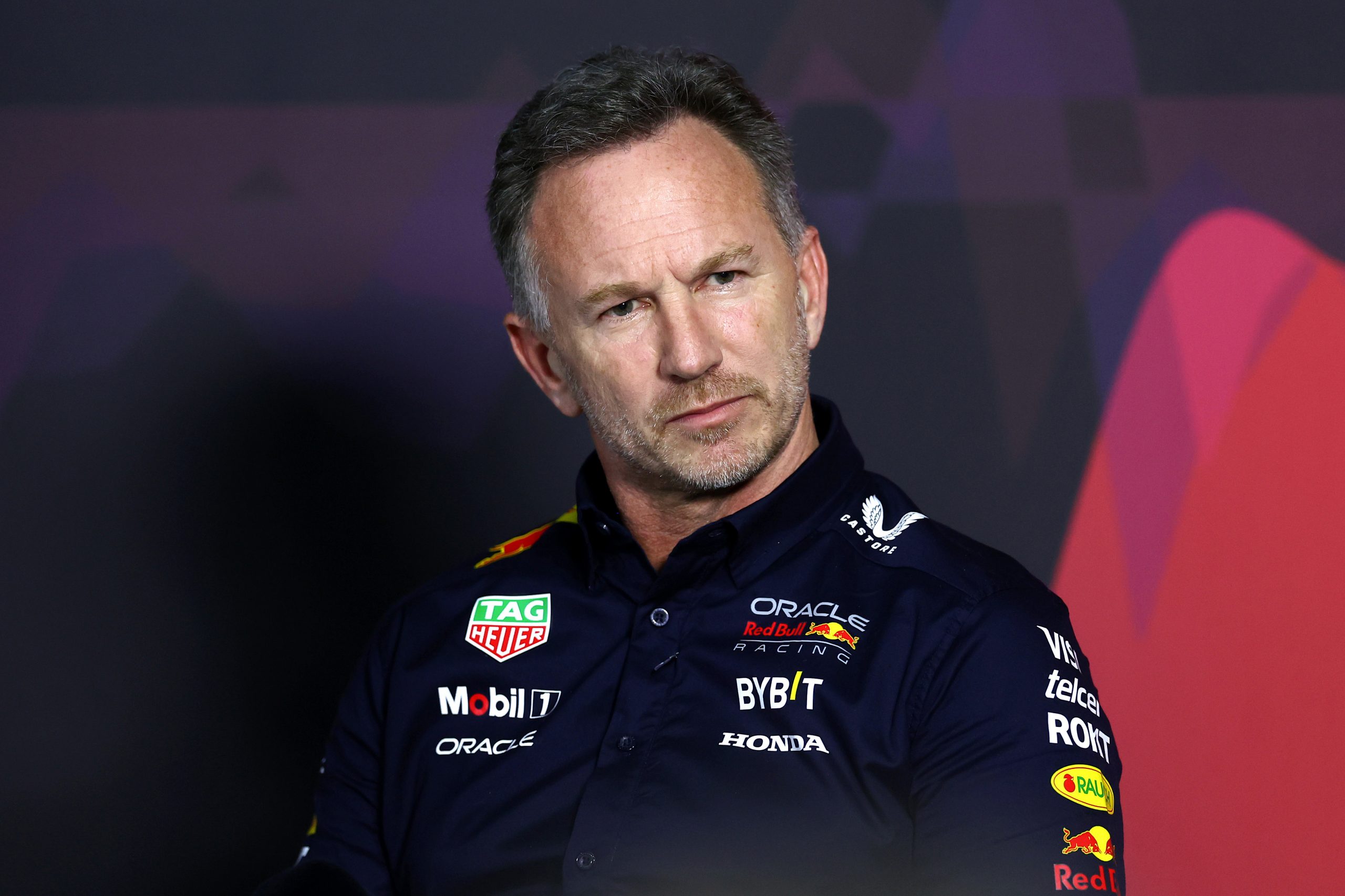Red Bull Racing team principle Christian Horner.