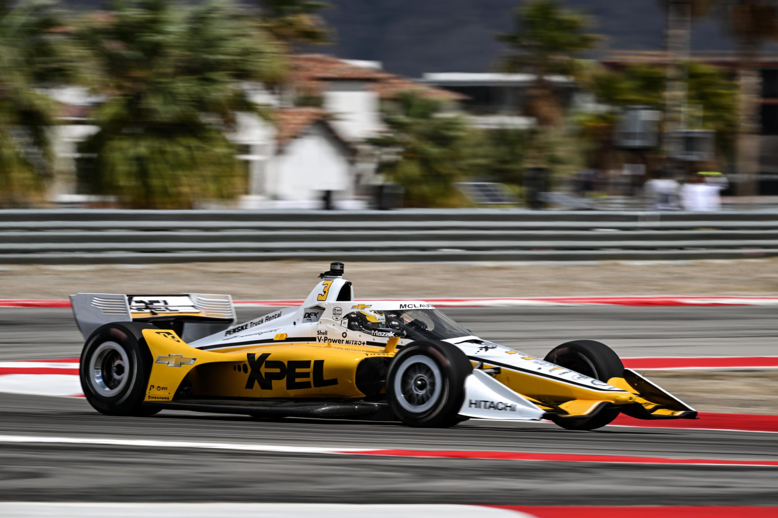 Scott McLaughlin finished second in he $1 Million Challenge at the Thermal Club.