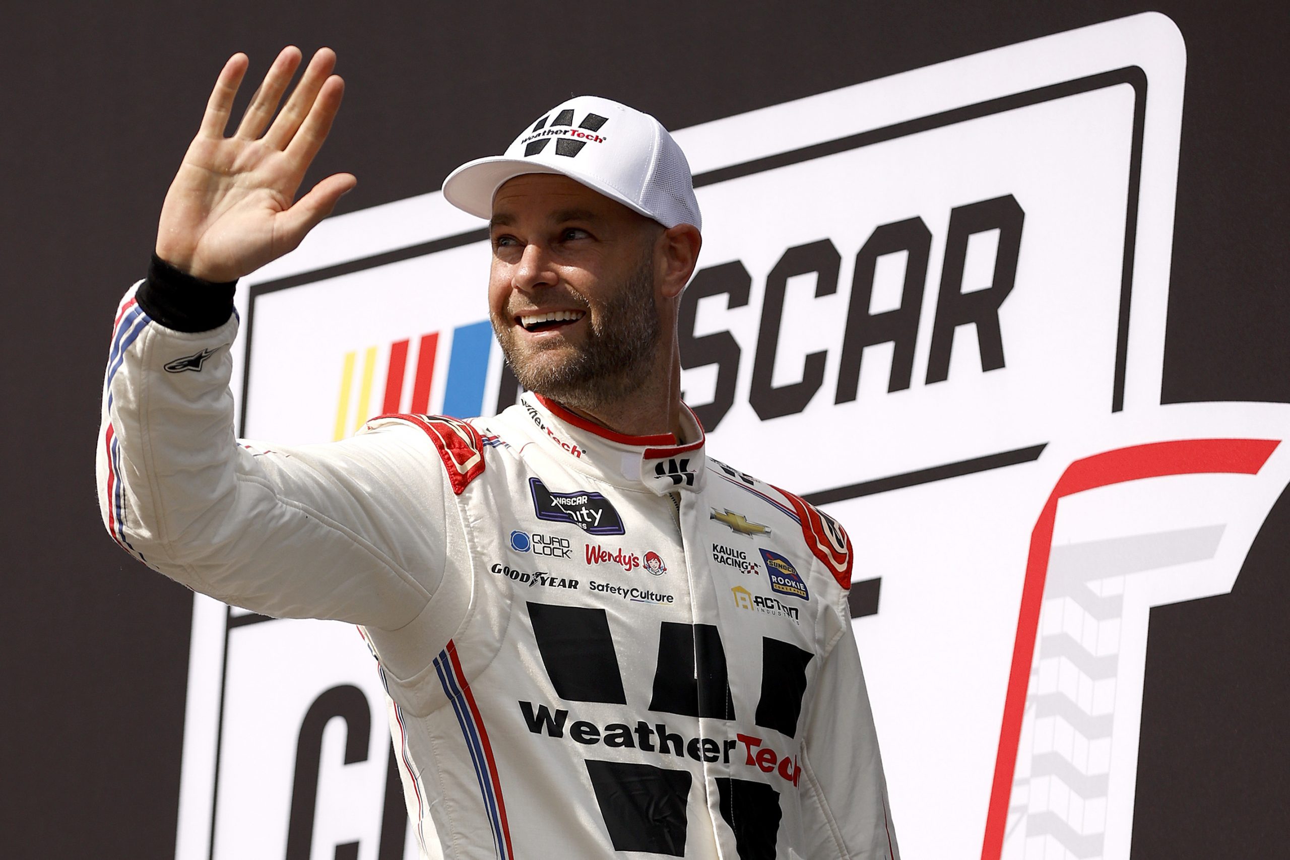 Shane van Gisbergen has a season-best finish of third in Atlanta after five races.