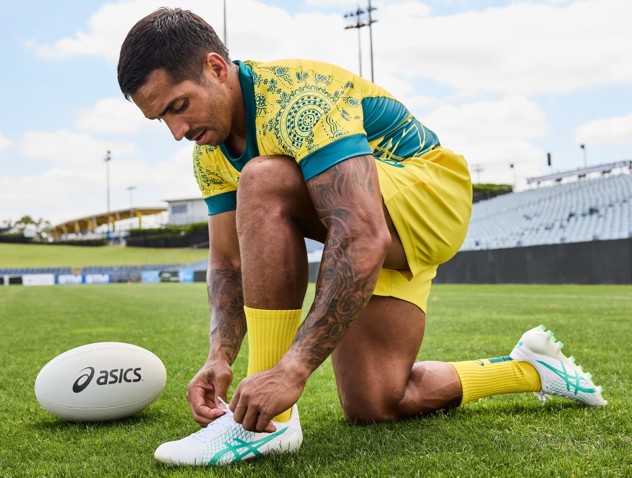 Australian rugby sevens men's captain Maurice Longbottom.