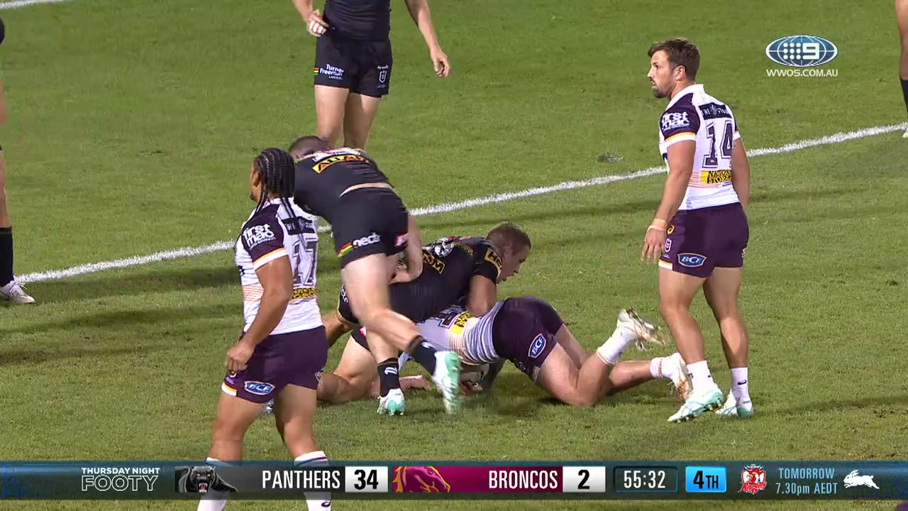 NRL Highlights: Panthers v Broncos - Round 3