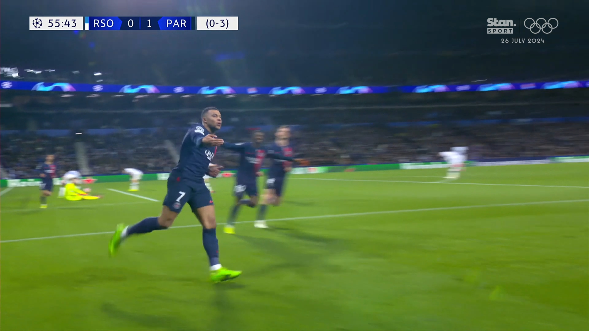 Magic Mbappe seals PSG win in Champions League