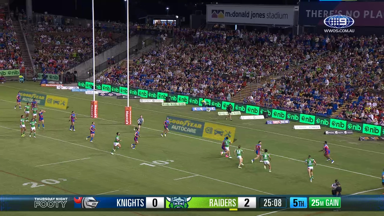 NRL Highlights: Knights v Raiders - Round 1