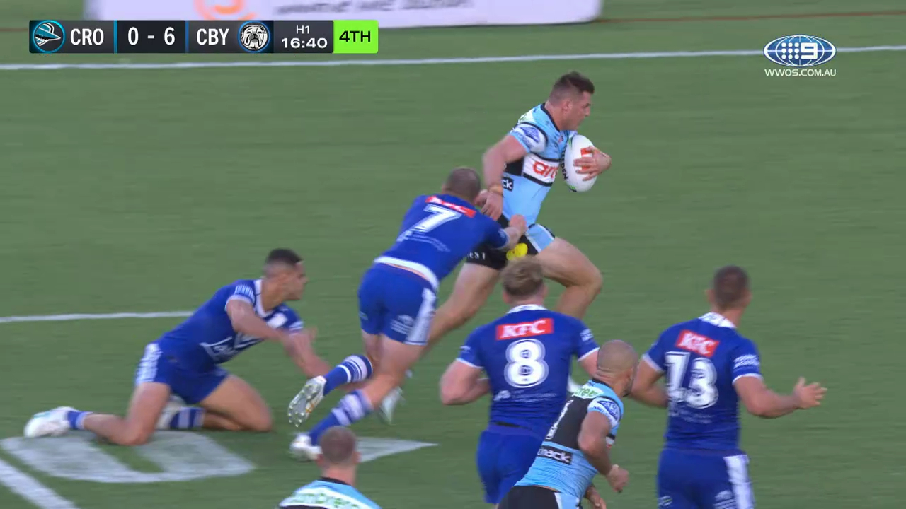 NRL Highlights: Sharks v Bulldogs - Round 2