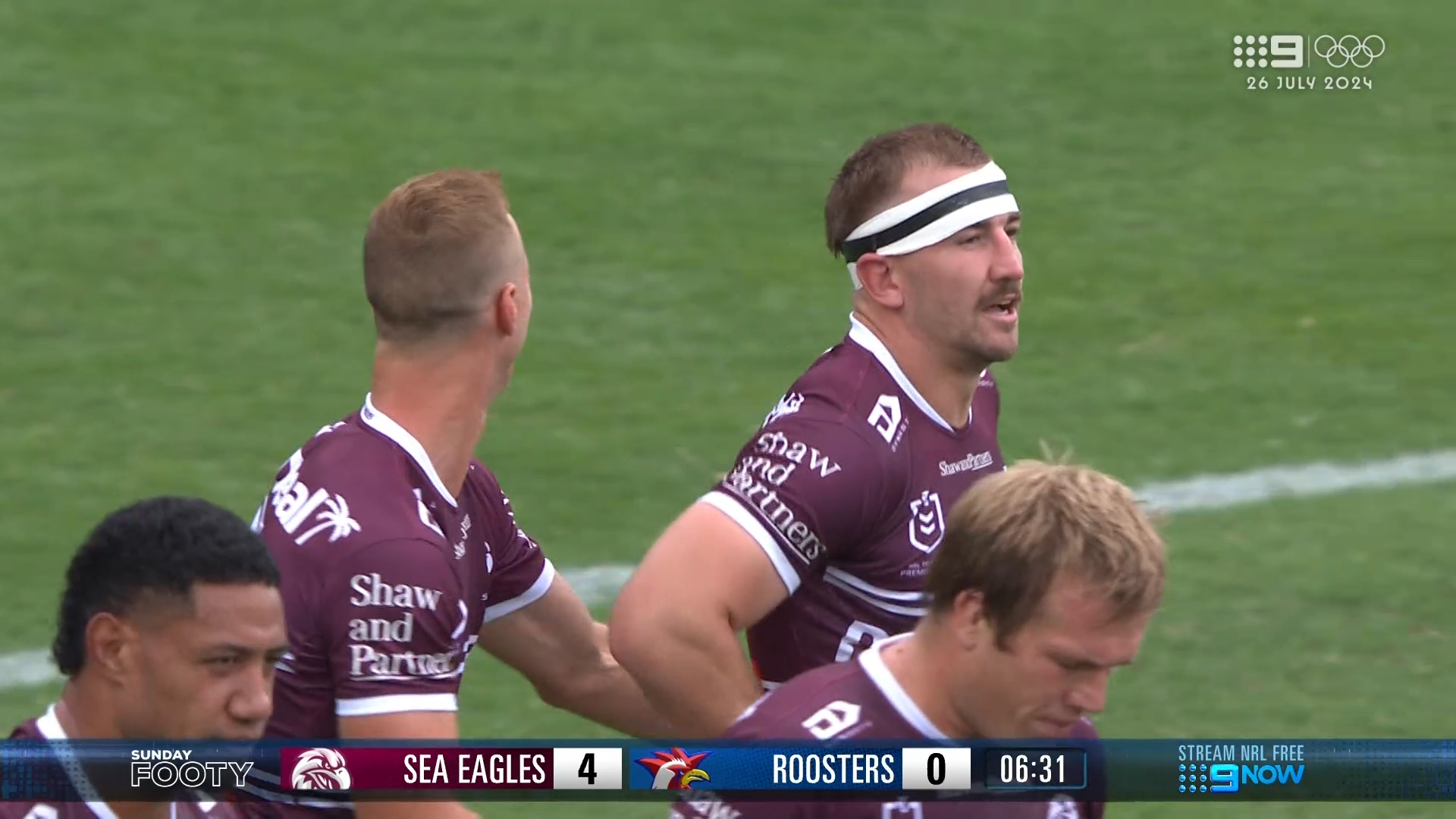 Croker opens Manly's account