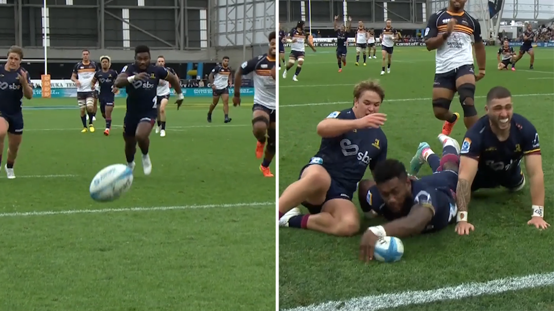 Broughton wins foot race