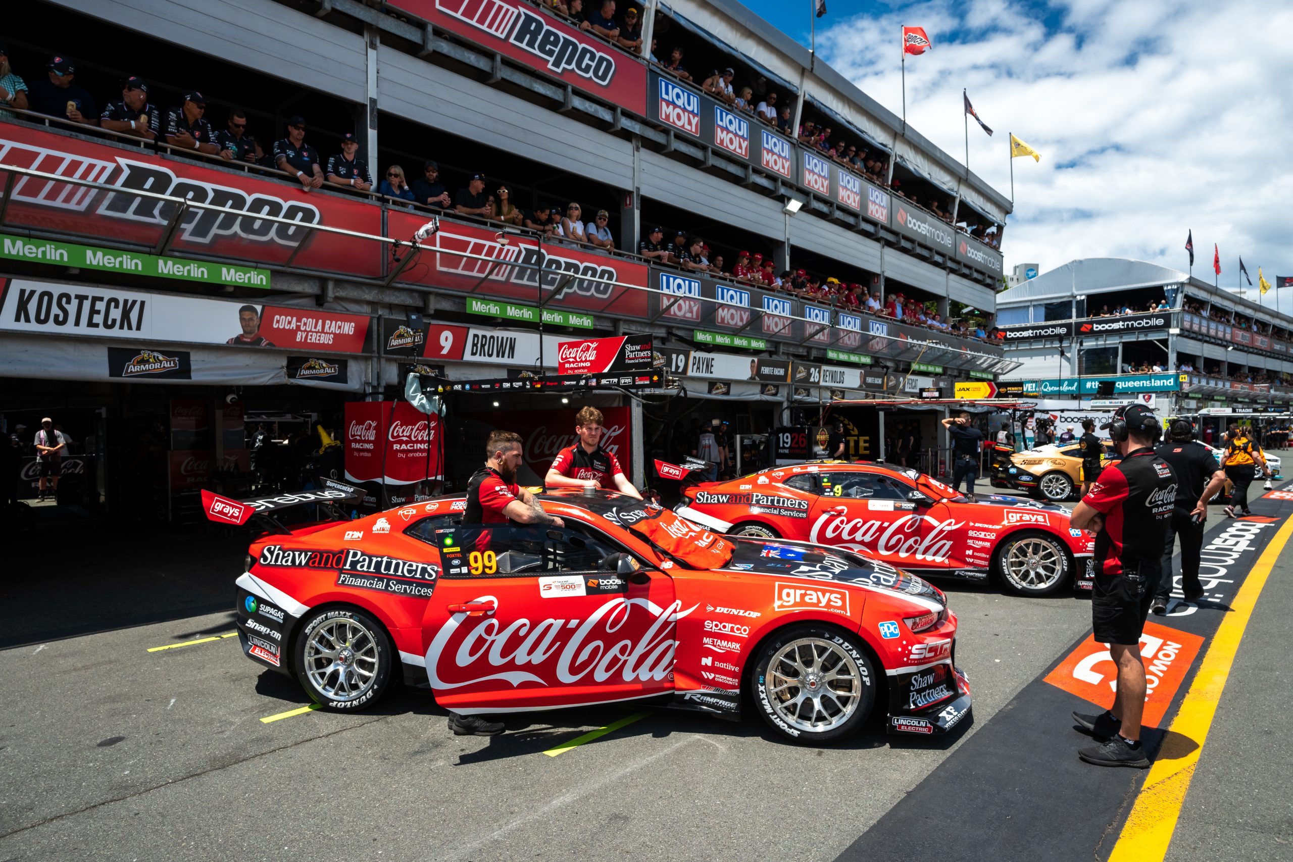 Coca-Cola Europacific Partners were among the sponsors to withdraw its sponsorship of Erebus Motorsport.