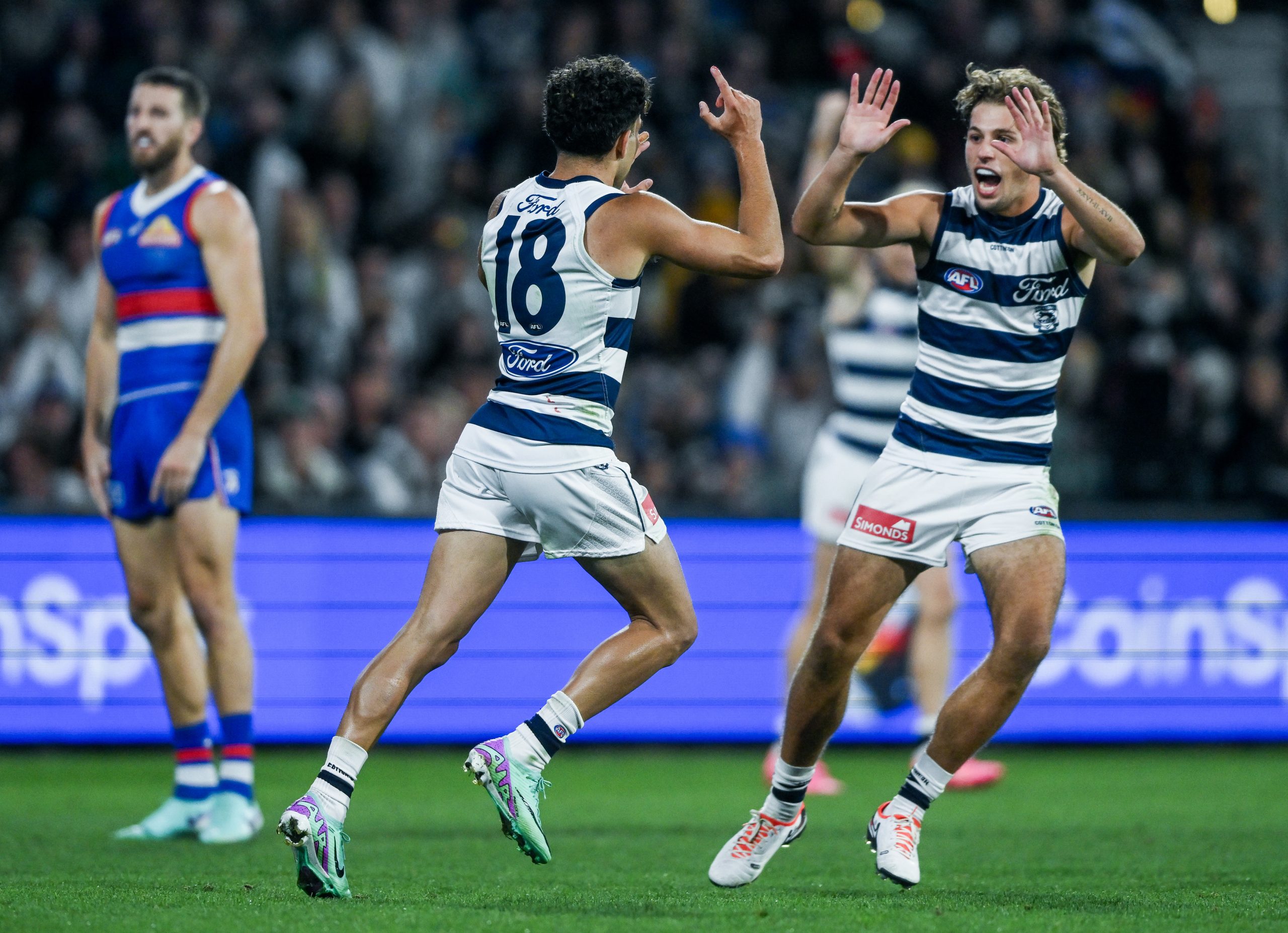 Tyson Stengle and Jhye Clark.