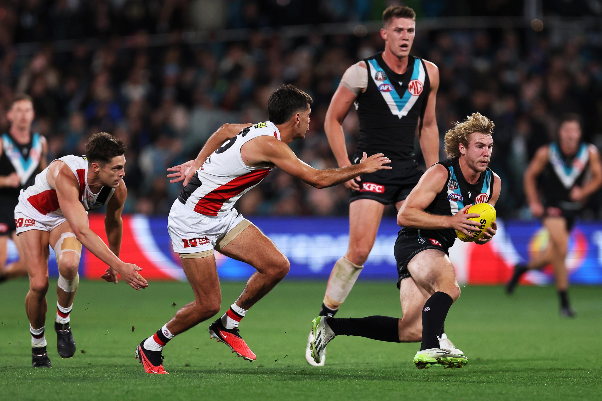 Horne-Francis was crucial in the Power's round seven win.