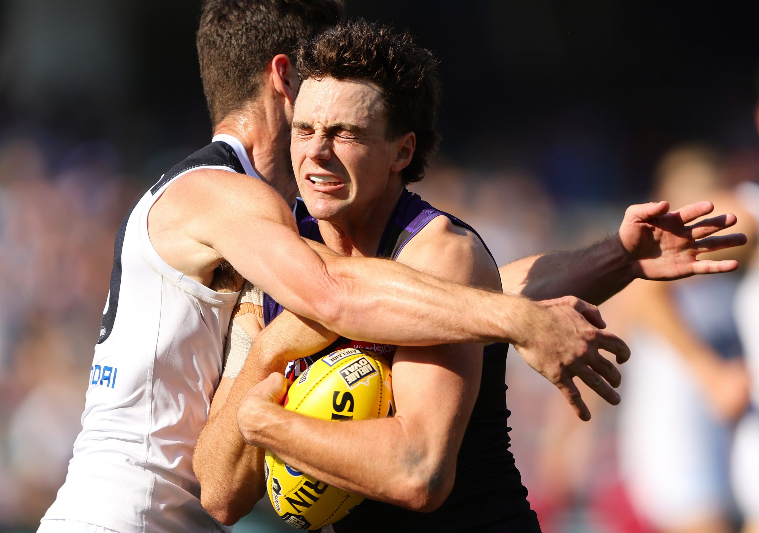 Jordan Clark cost his side a goal against Carlton.