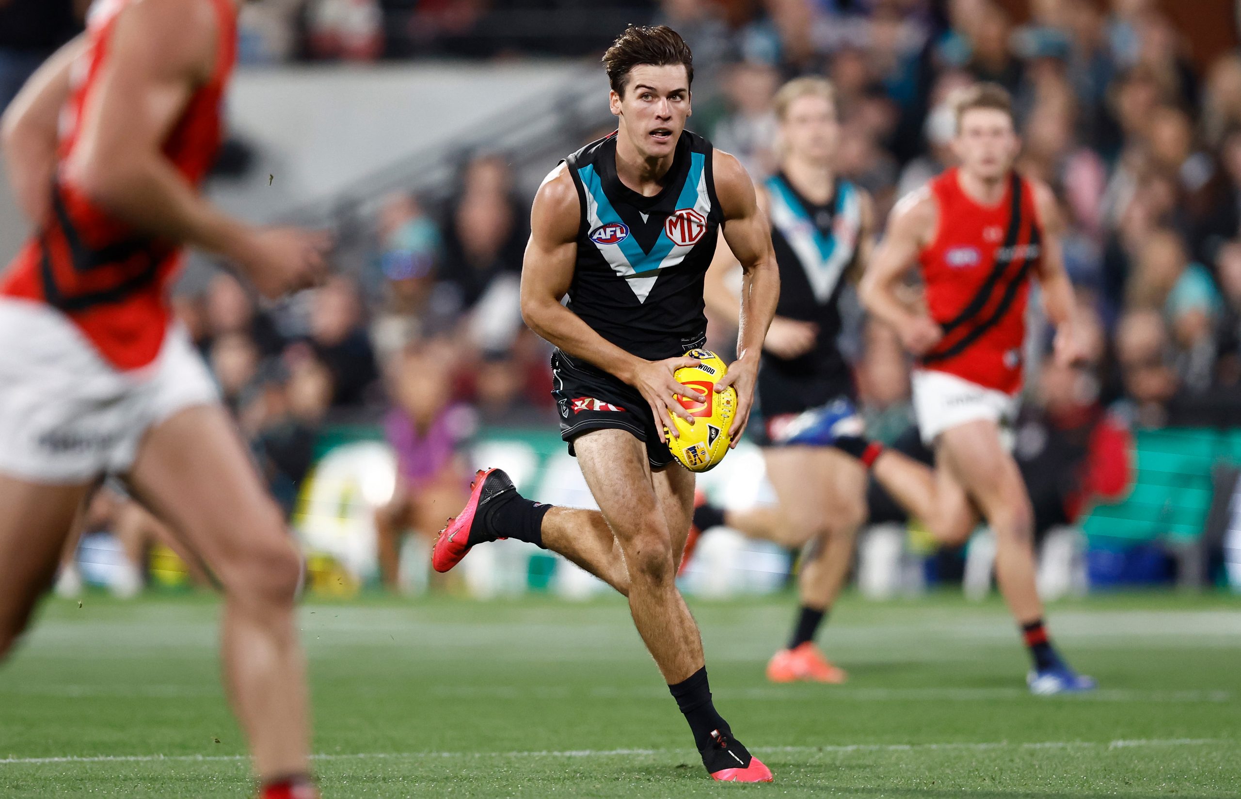 Captain Connor Rozee starred in Gather Round.