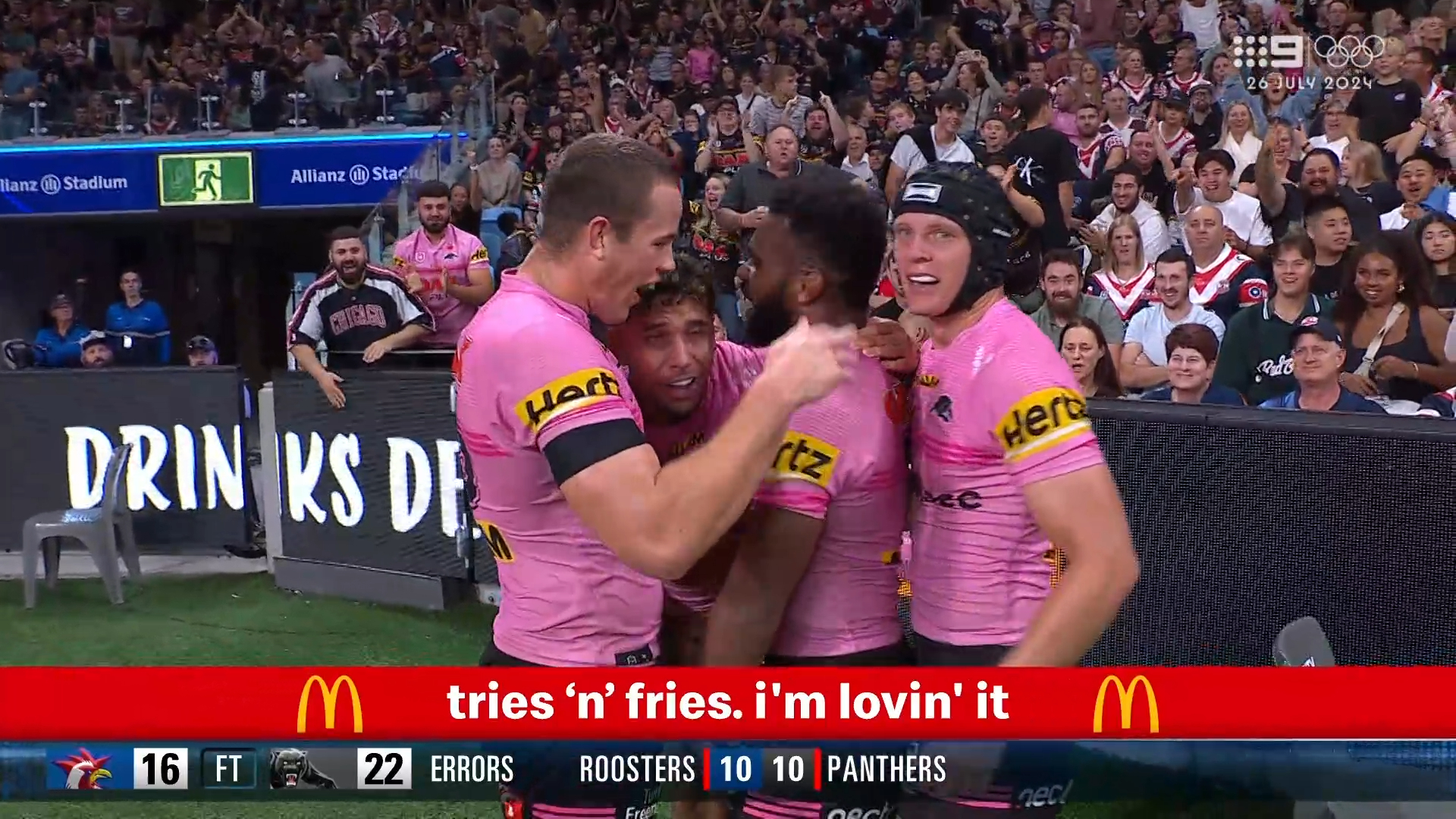 Joey's plea to Panthers star