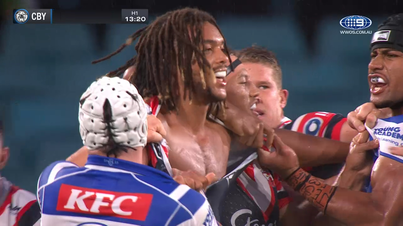 NRL Highlights: Bulldogs v Roosters - Round 5