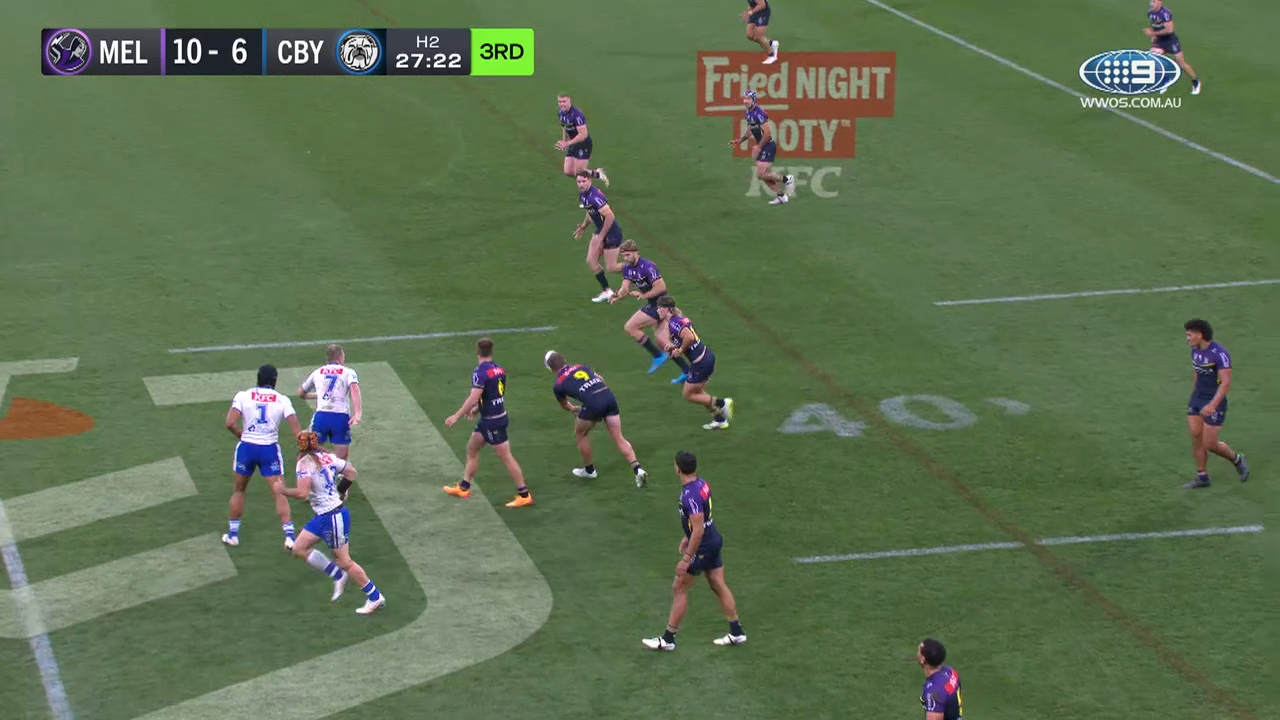 NRL Highlights: Storm v Bulldogs - Round 6