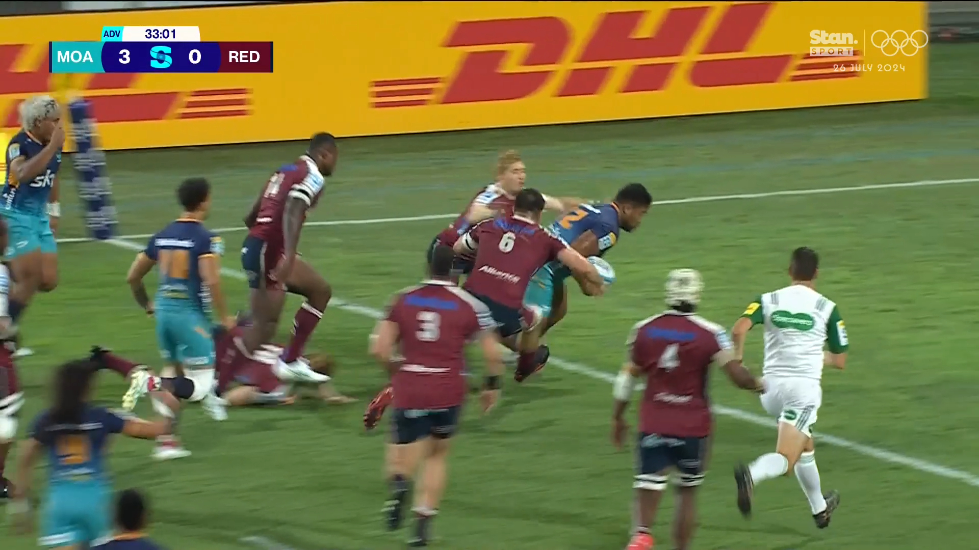 ‘The Bus’ scores first try for Moana Pasifika