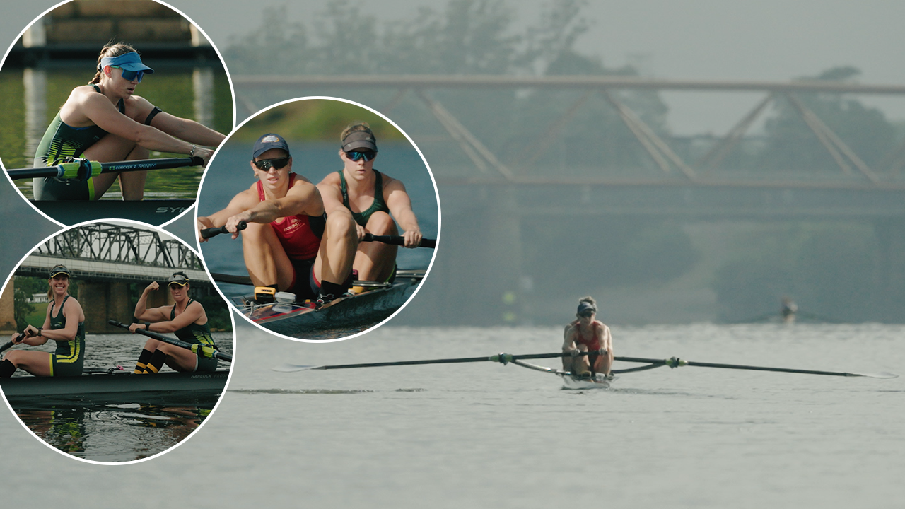 Behind the scenes with Aussie Olympic rowers