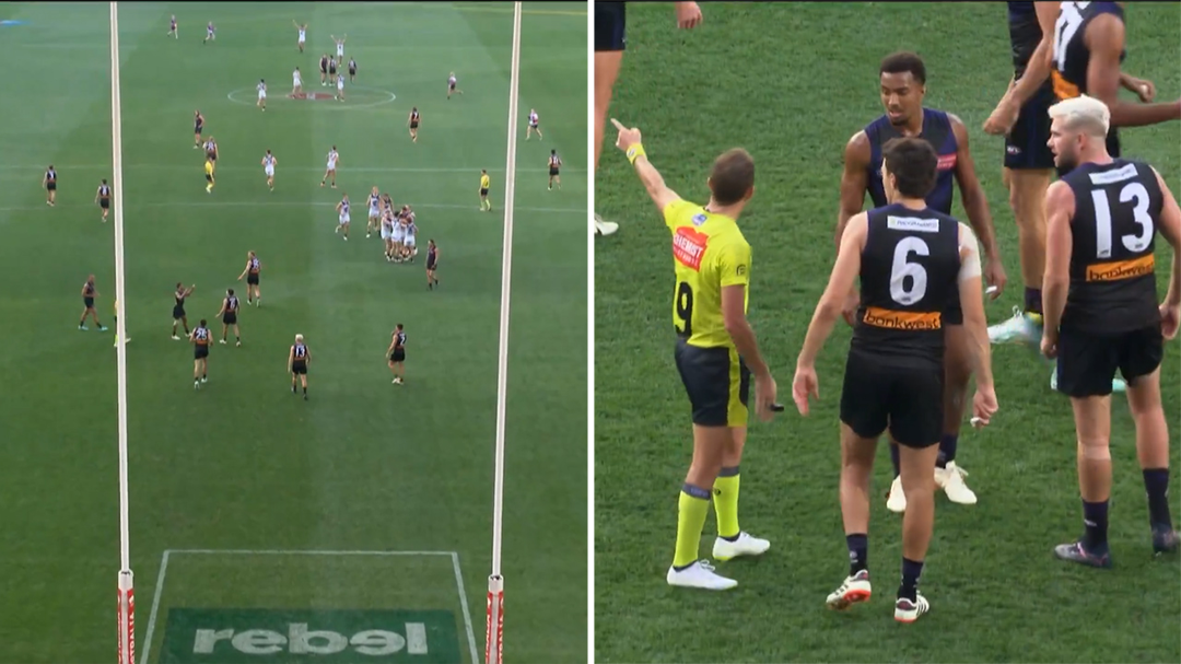 Clark costs Fremantle match with dissent