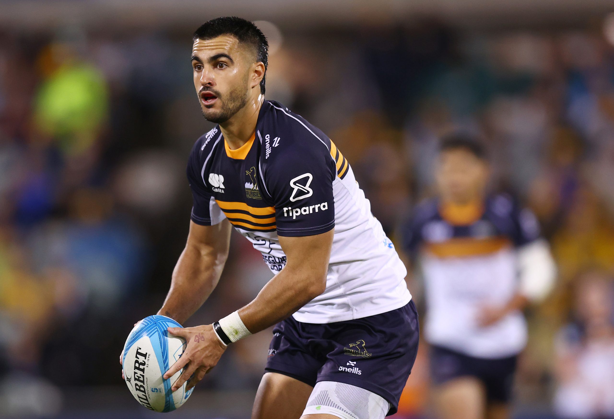 Tom Wright of the Brumbies in action during the round seven Super Rugby Pacific match between.