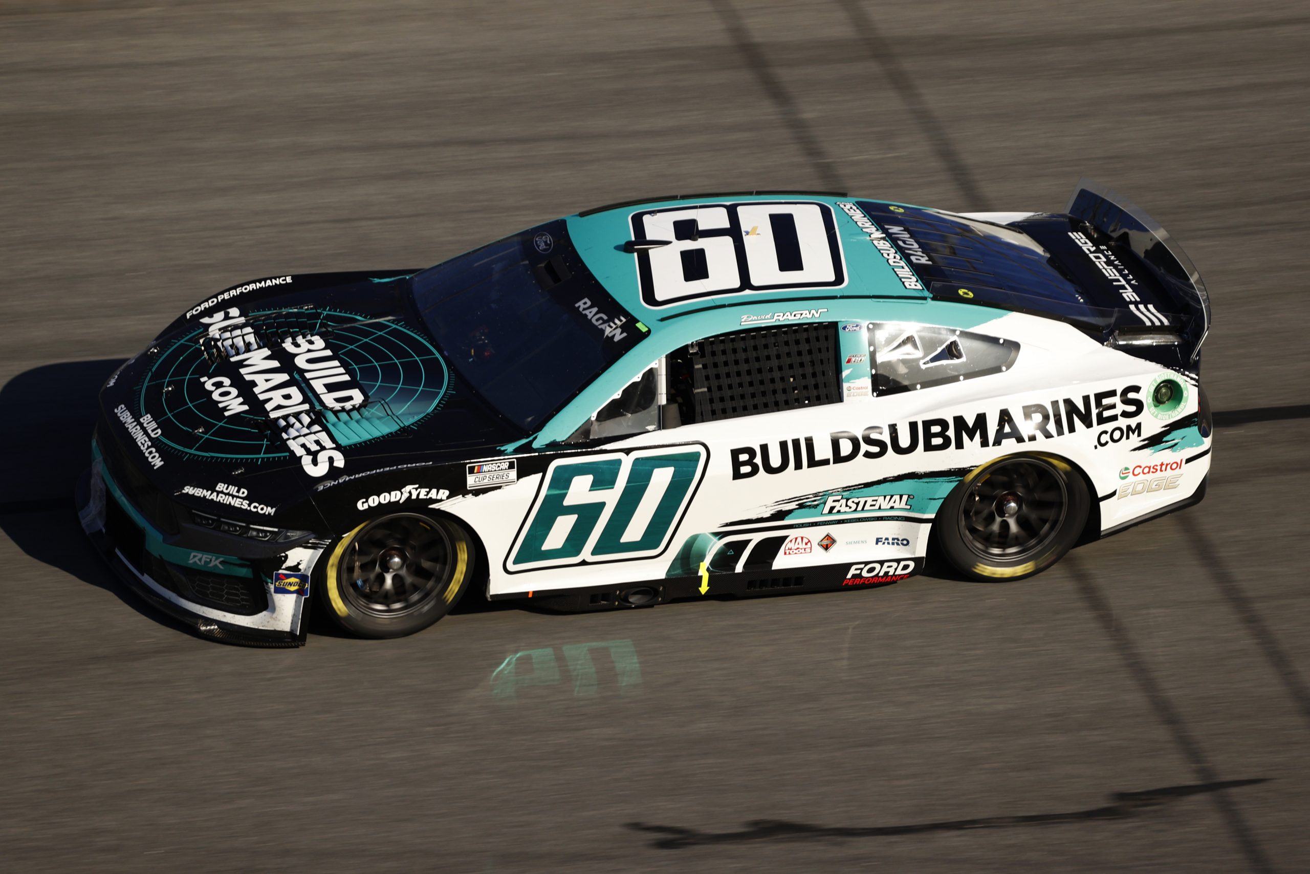 Cameron Waters will pilot the No.60 Ford Mustang in the NASCAR Cup Series at Sonoma Raceway.