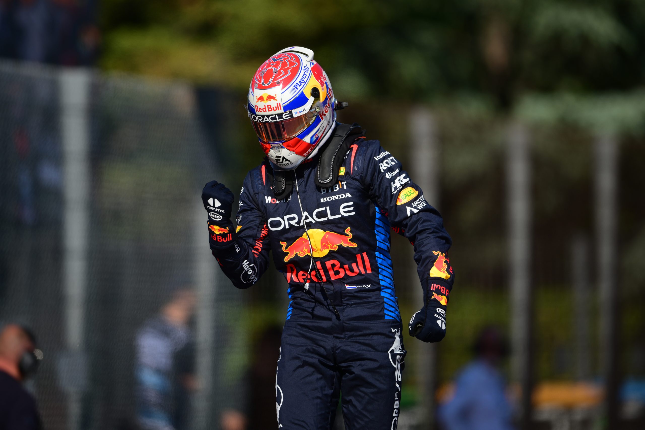 Max Verstappen of Red Bull Racing Honda is qualifying for the Gran Premio dell'Emilia Romagna e del Made in Italy, the 7th stage of the Formula 1 World Championship, in Autodromo Enzo e Dino Ferrari, Imola, Emilia Romagna, Italy, on May 18, 2024. (Photo by Andrea Diodato/NurPhoto)