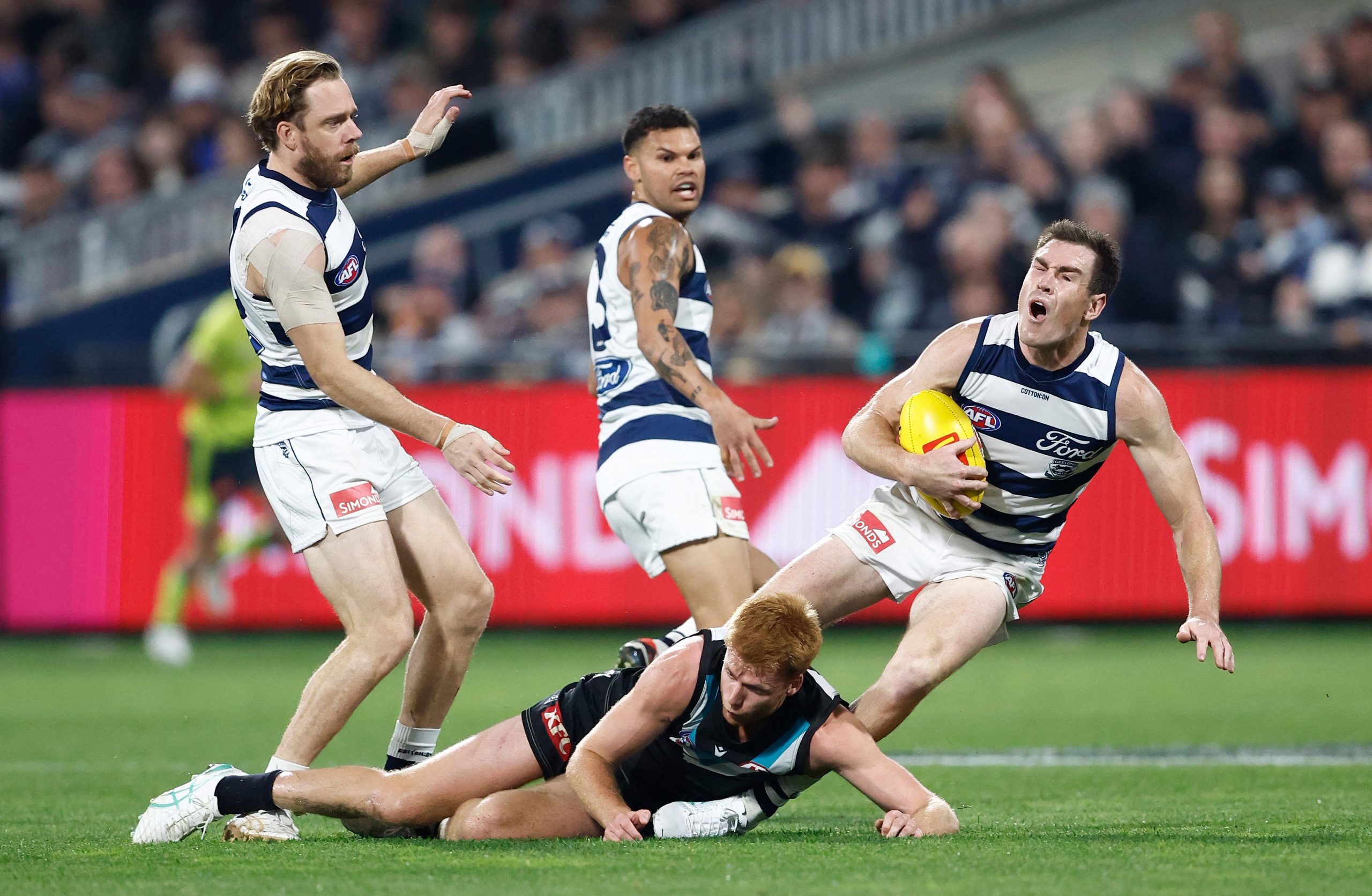 Cameron will miss Geelong's round 10 clash against the Suns.