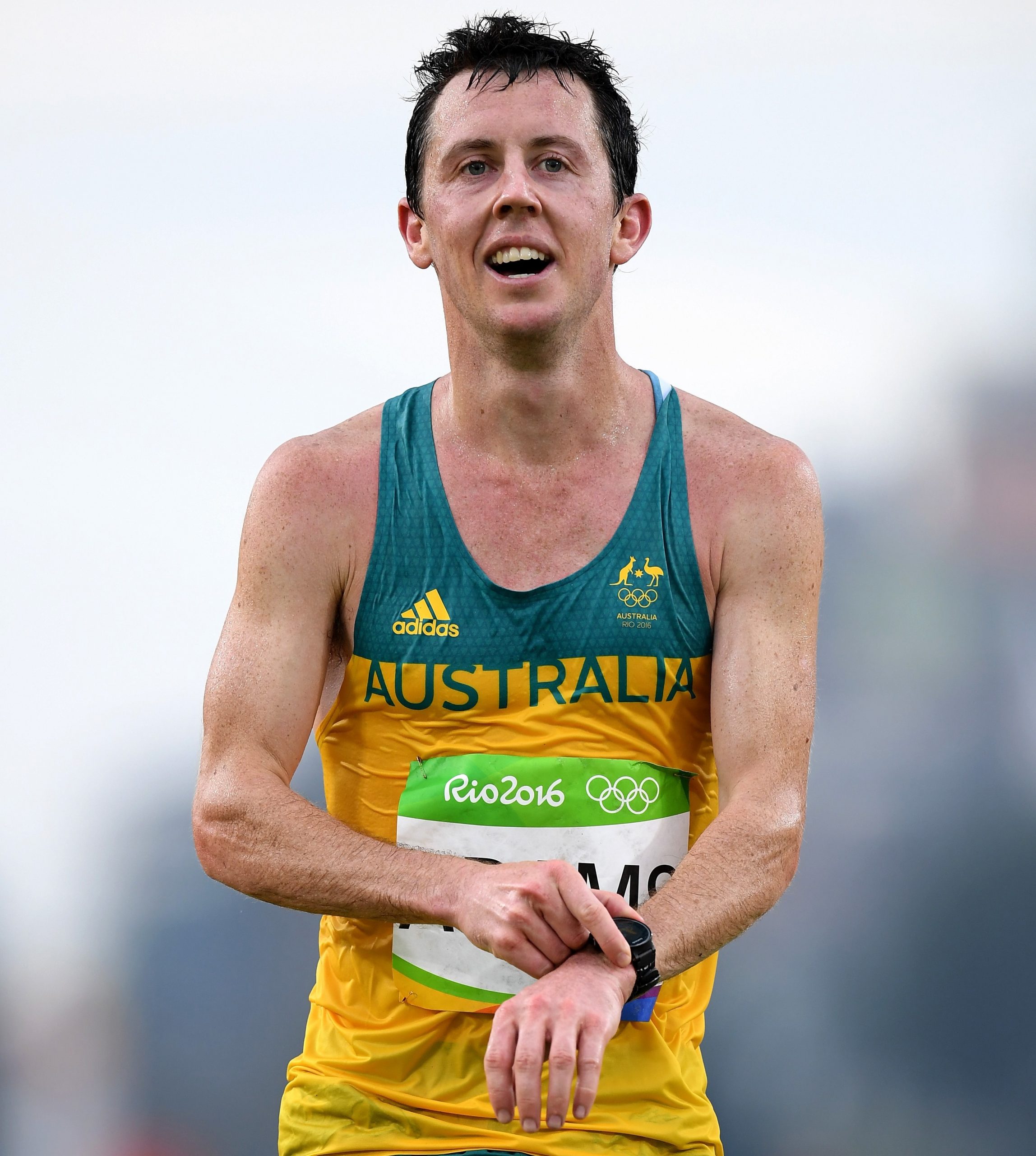 Liam Adams pictured at the Rio 2016 Olympics.