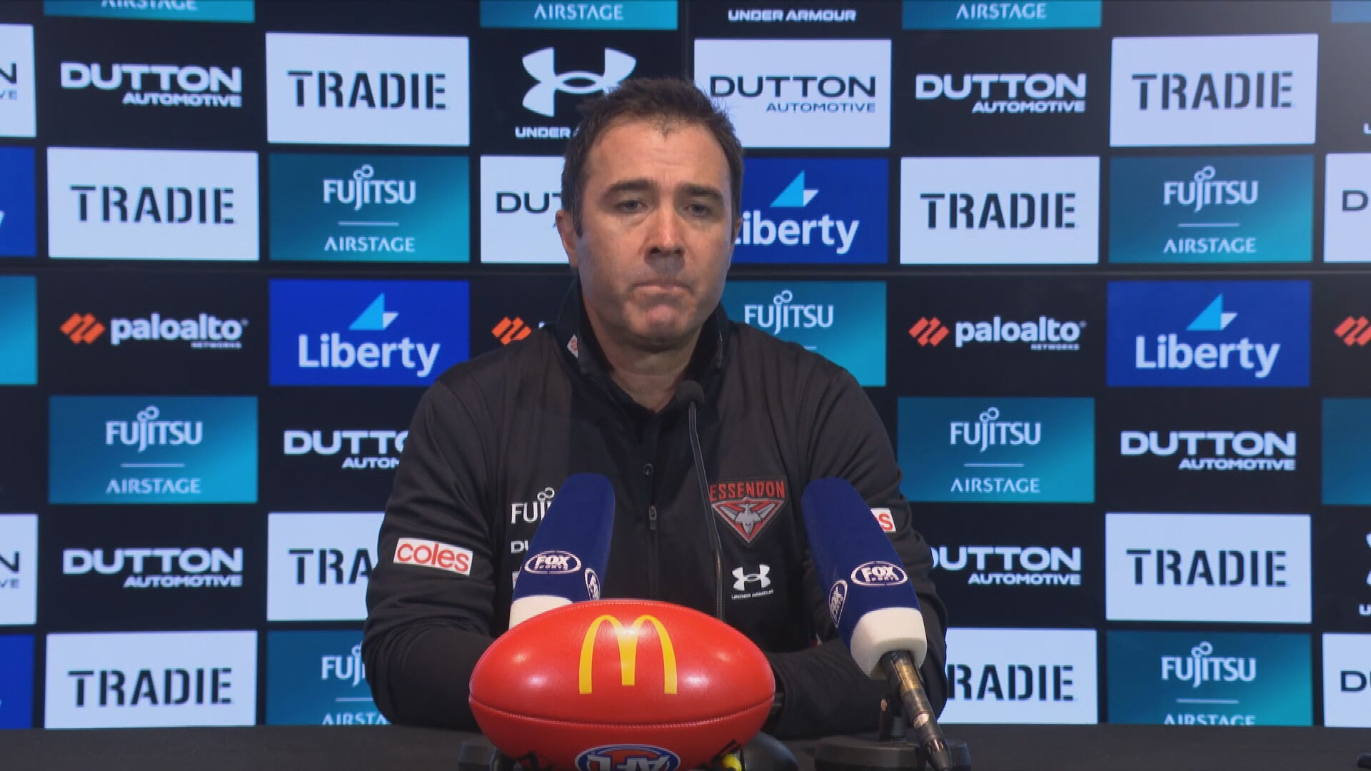 Essendon coach slams 'disrespectful' Draper comments