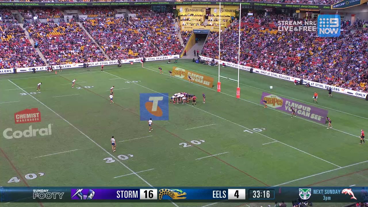 NRL Highlights: Storm v Eels - Round 11