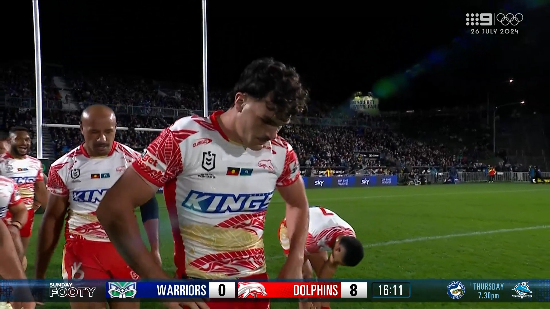 Farnworth dots down against Warriors