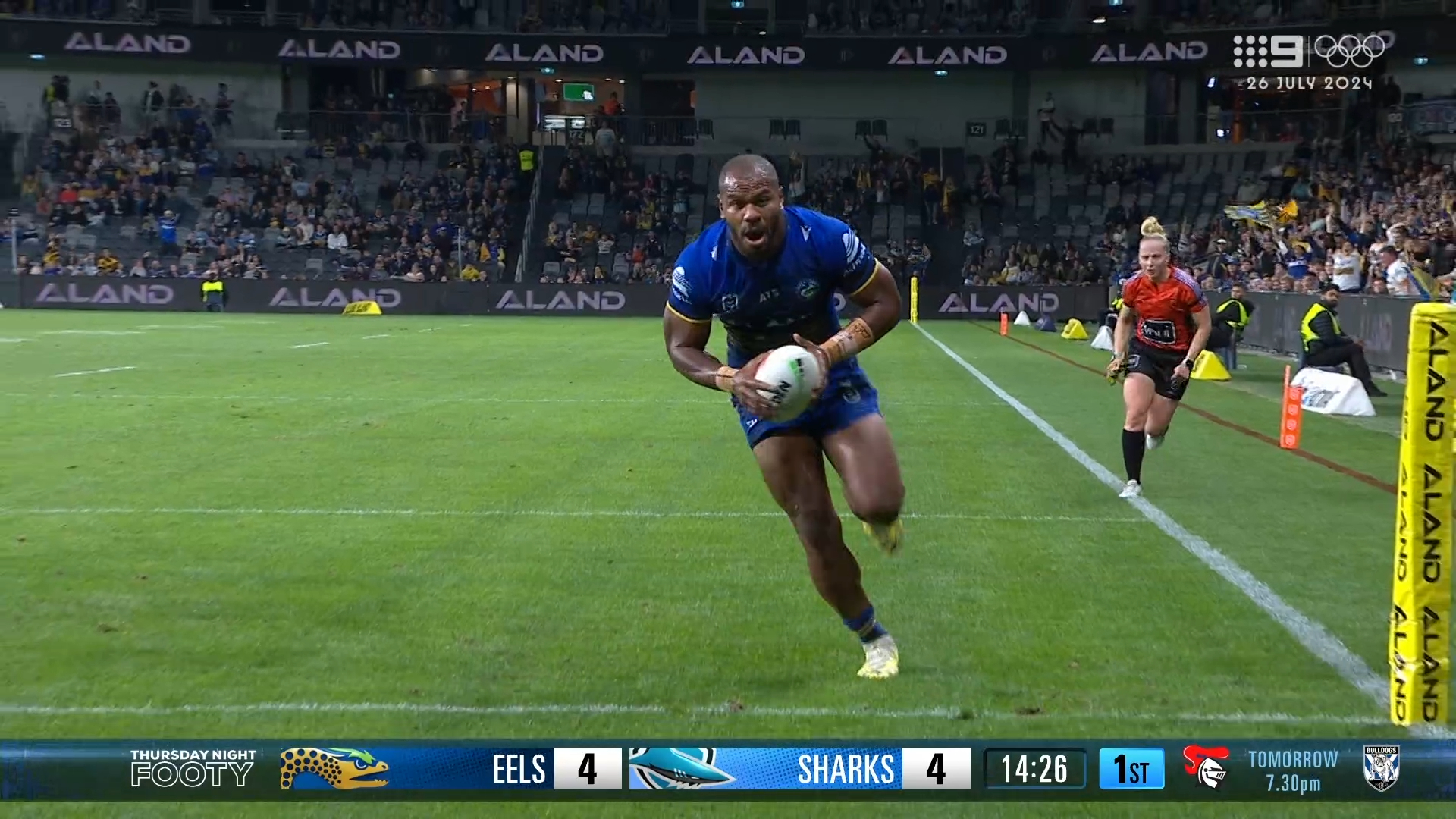 Sharks exposed by Eels 'training gallop'