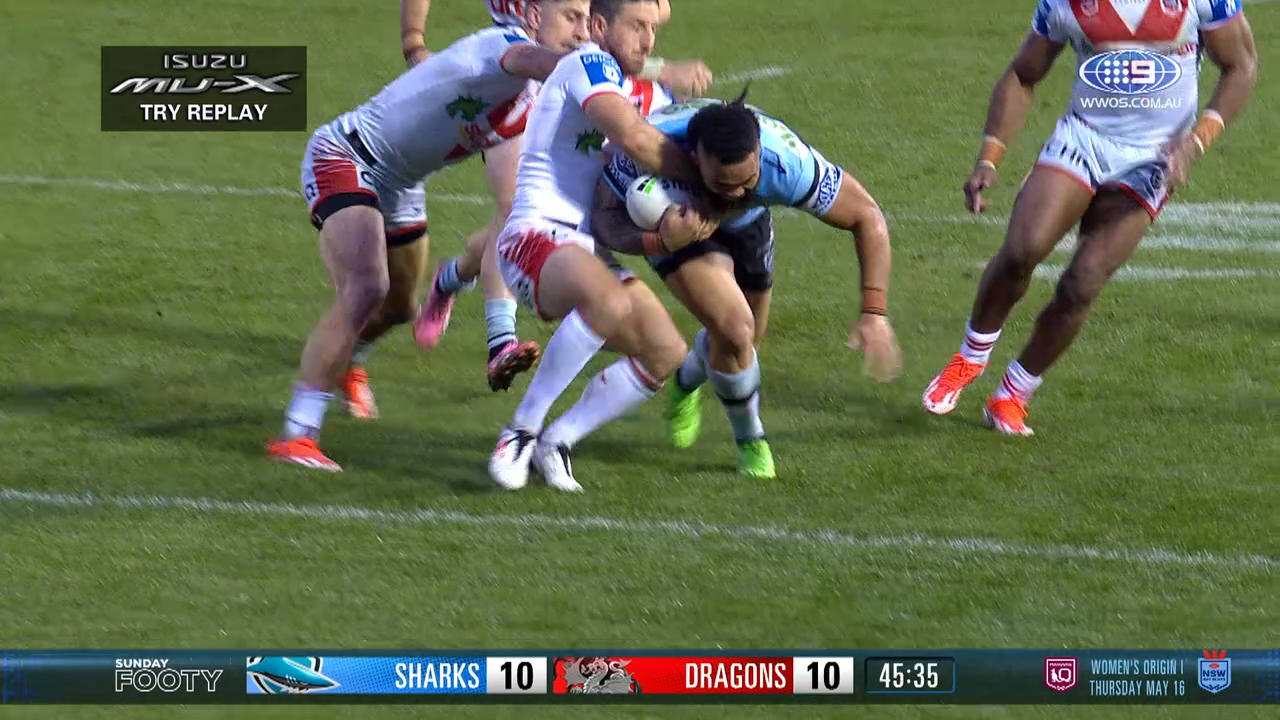 NRL Highlights: Sharks v Dragons - Round 9