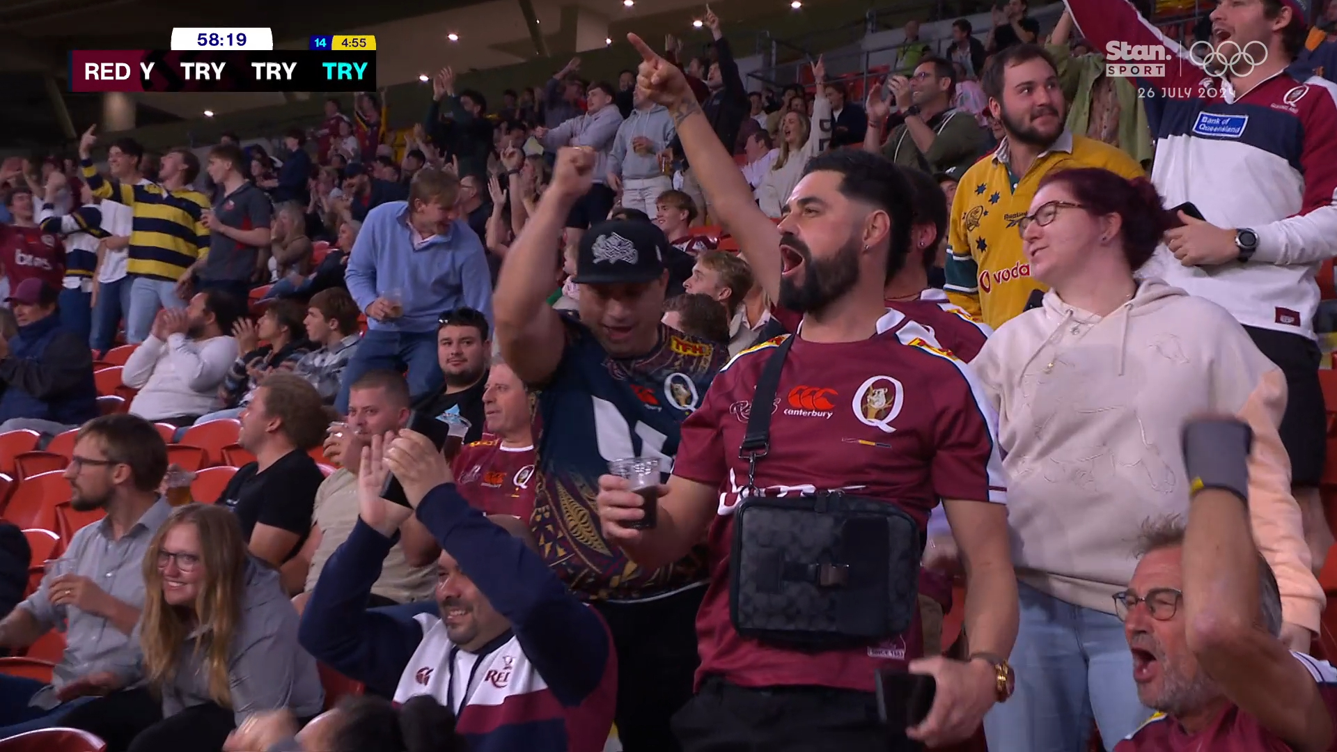 Jock Campbell’s scintillating solo try