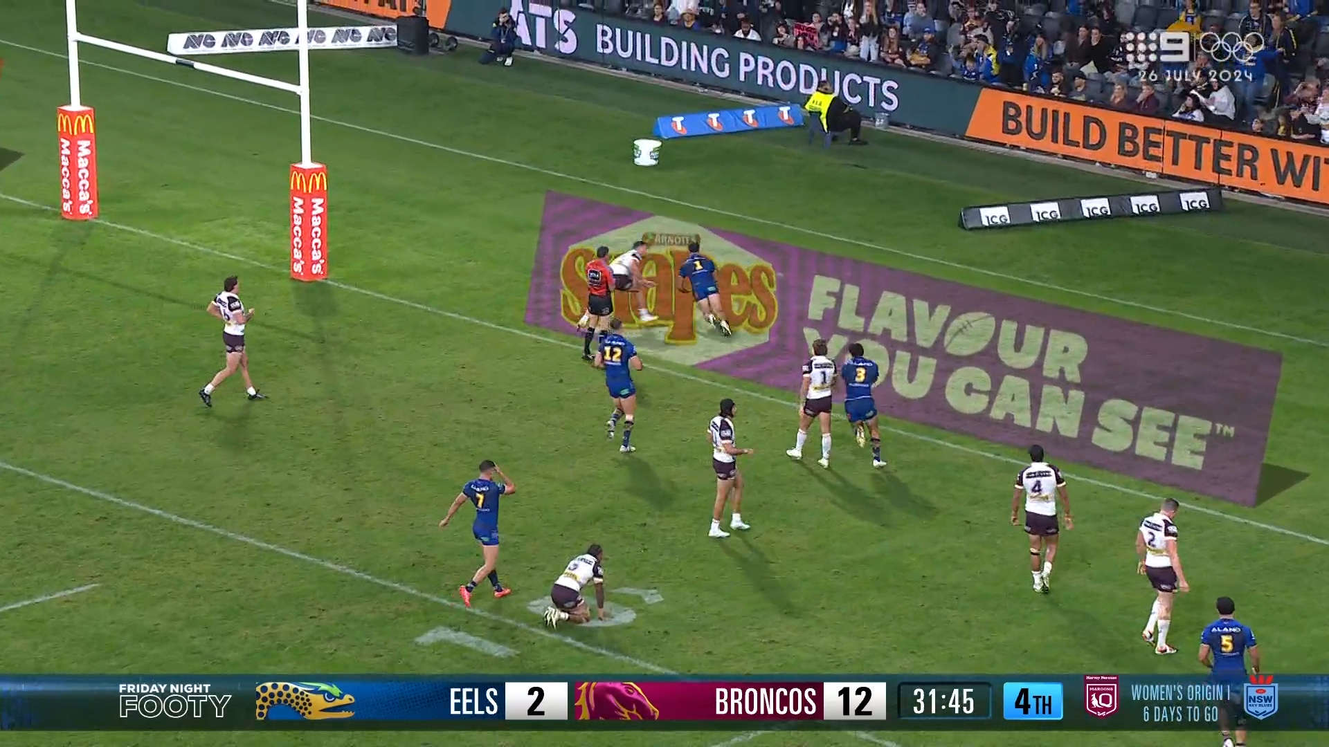 Talagi dances through Broncos defence