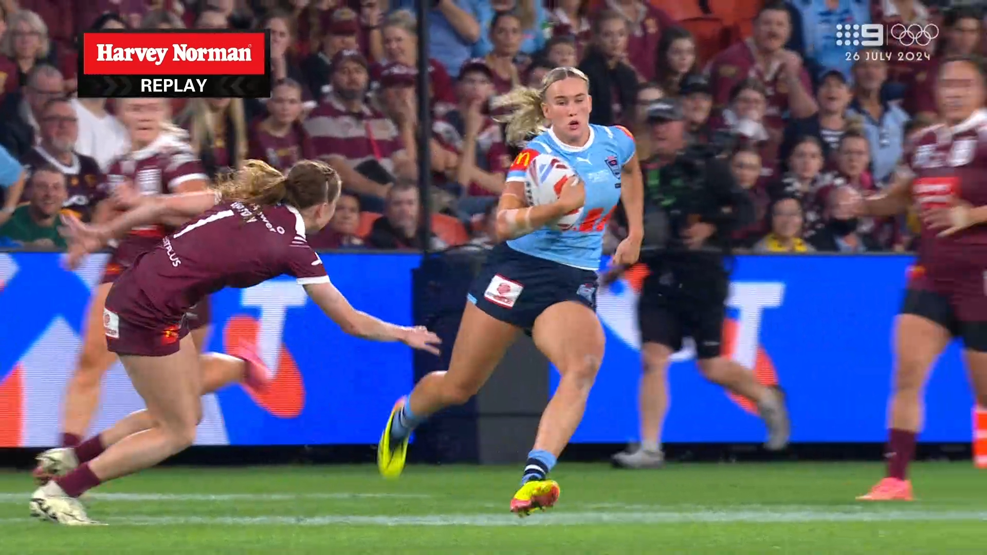 Chapman runs the field