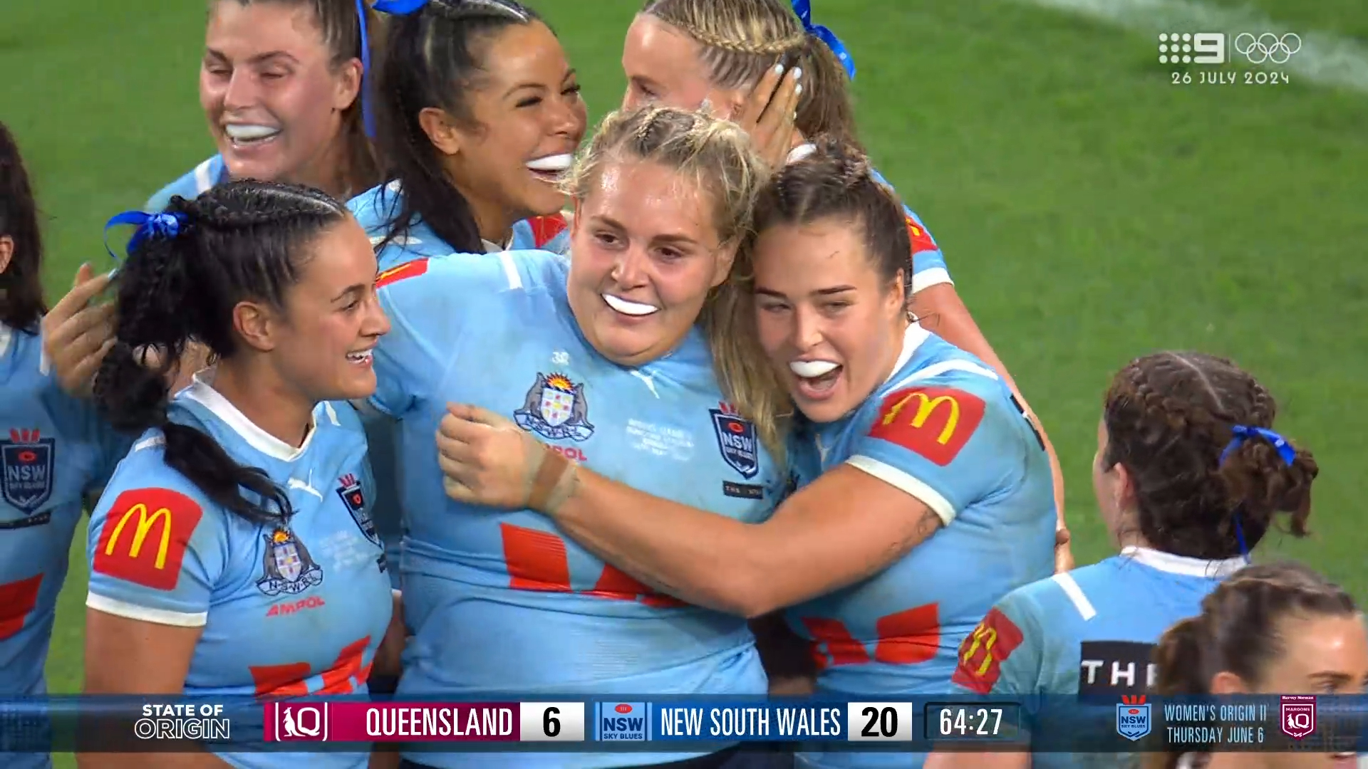 Johnston charges over