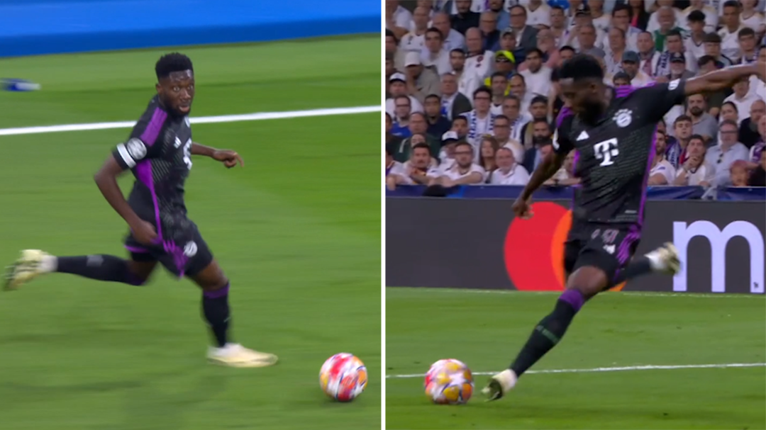 Davies’ brilliant goal for Bayern Munich against Real Madrid